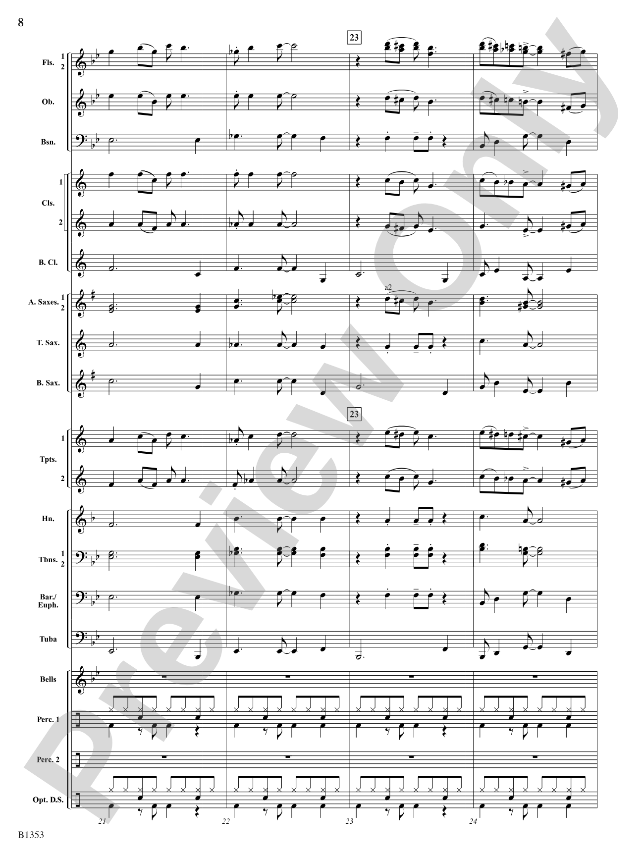 Cruisin': Concert Band Conductor Score & Parts