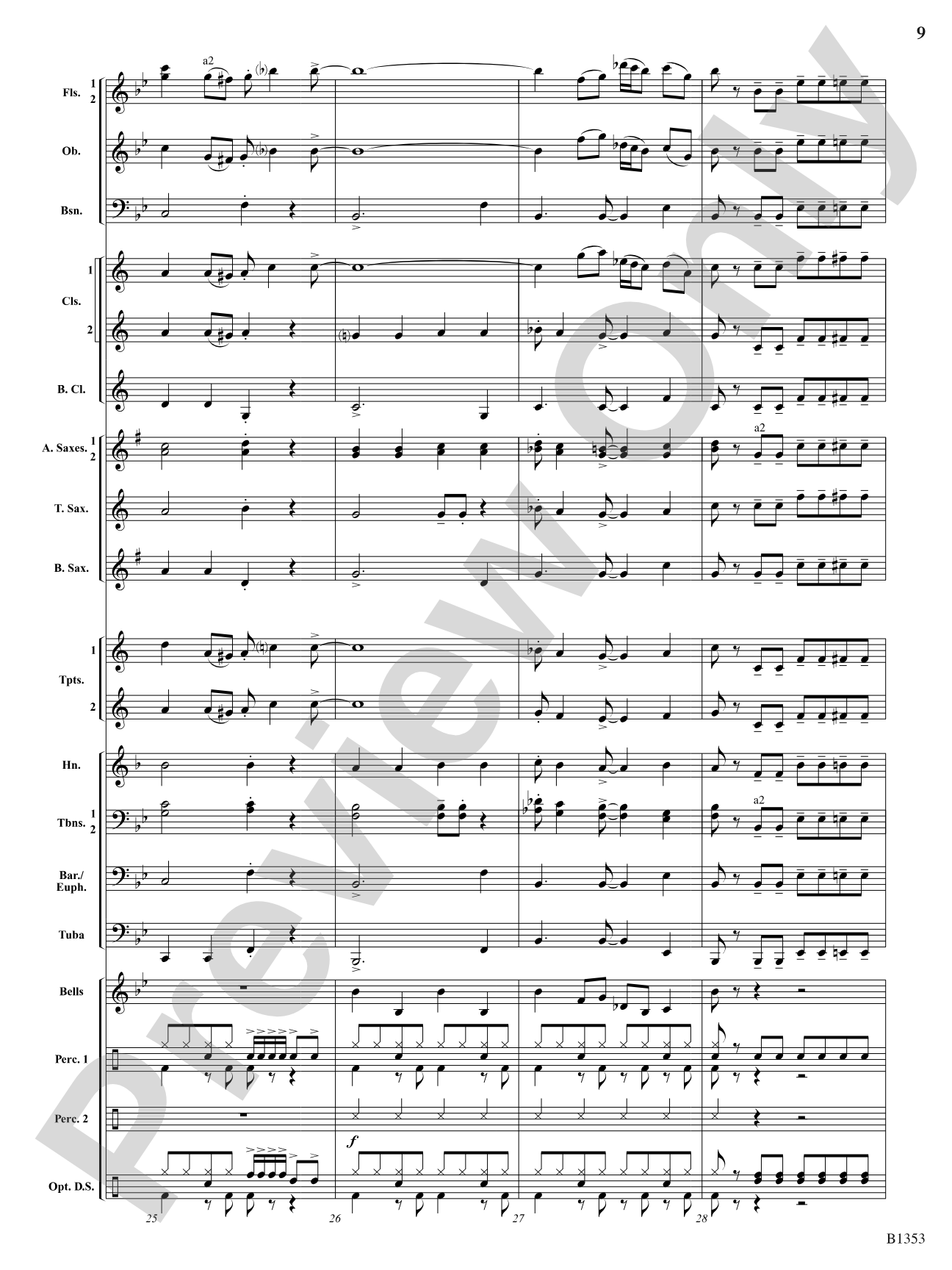 Cruisin': Concert Band Conductor Score & Parts