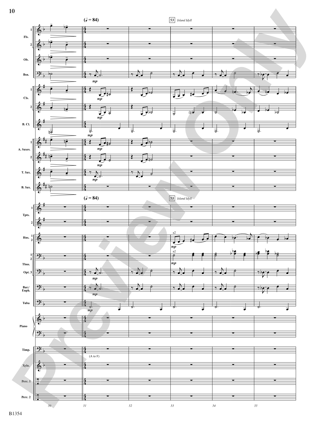 Buccaneer Hornpipe: Concert Band Conductor Score & Parts