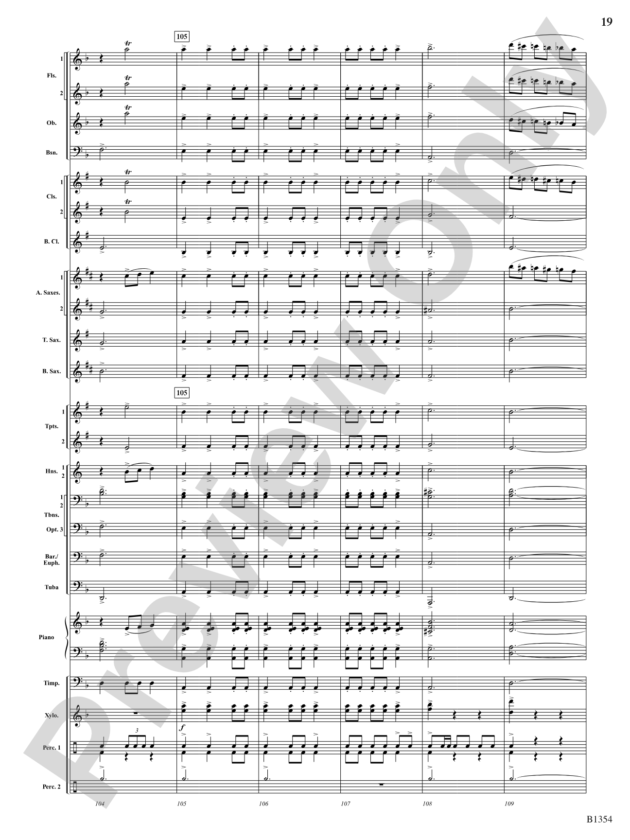 Buccaneer Hornpipe: Concert Band Conductor Score & Parts