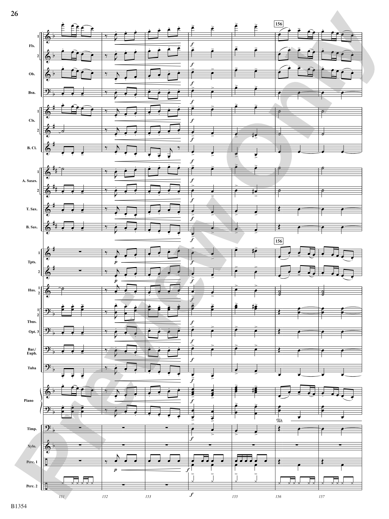 Buccaneer Hornpipe: Concert Band Conductor Score & Parts