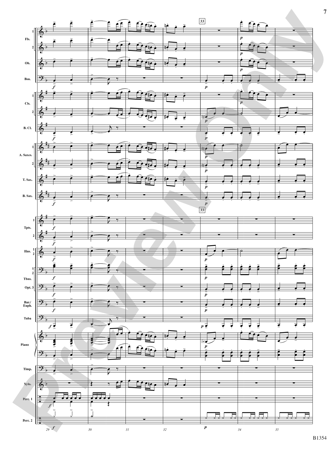 Buccaneer Hornpipe: Concert Band Conductor Score & Parts