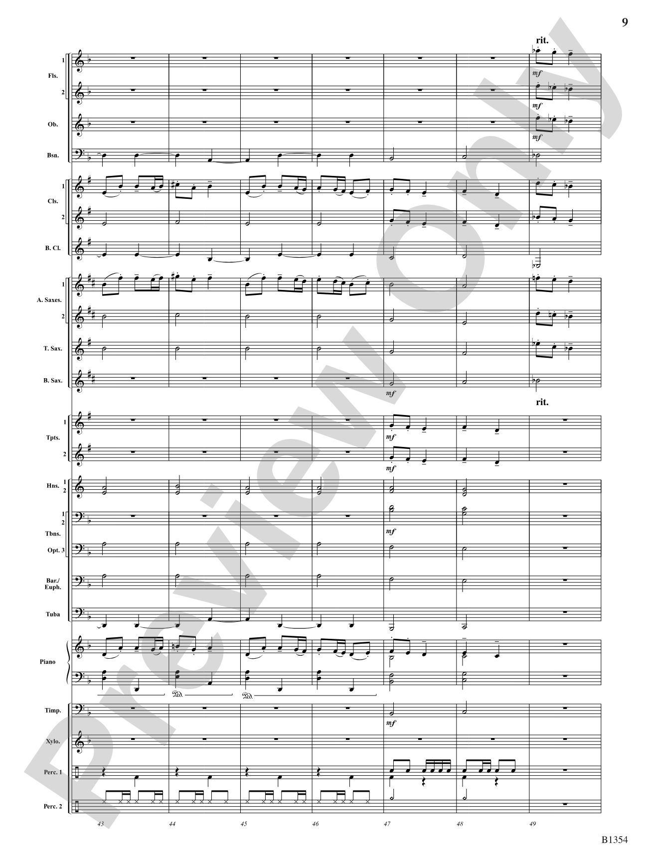 Buccaneer Hornpipe: Concert Band Conductor Score & Parts