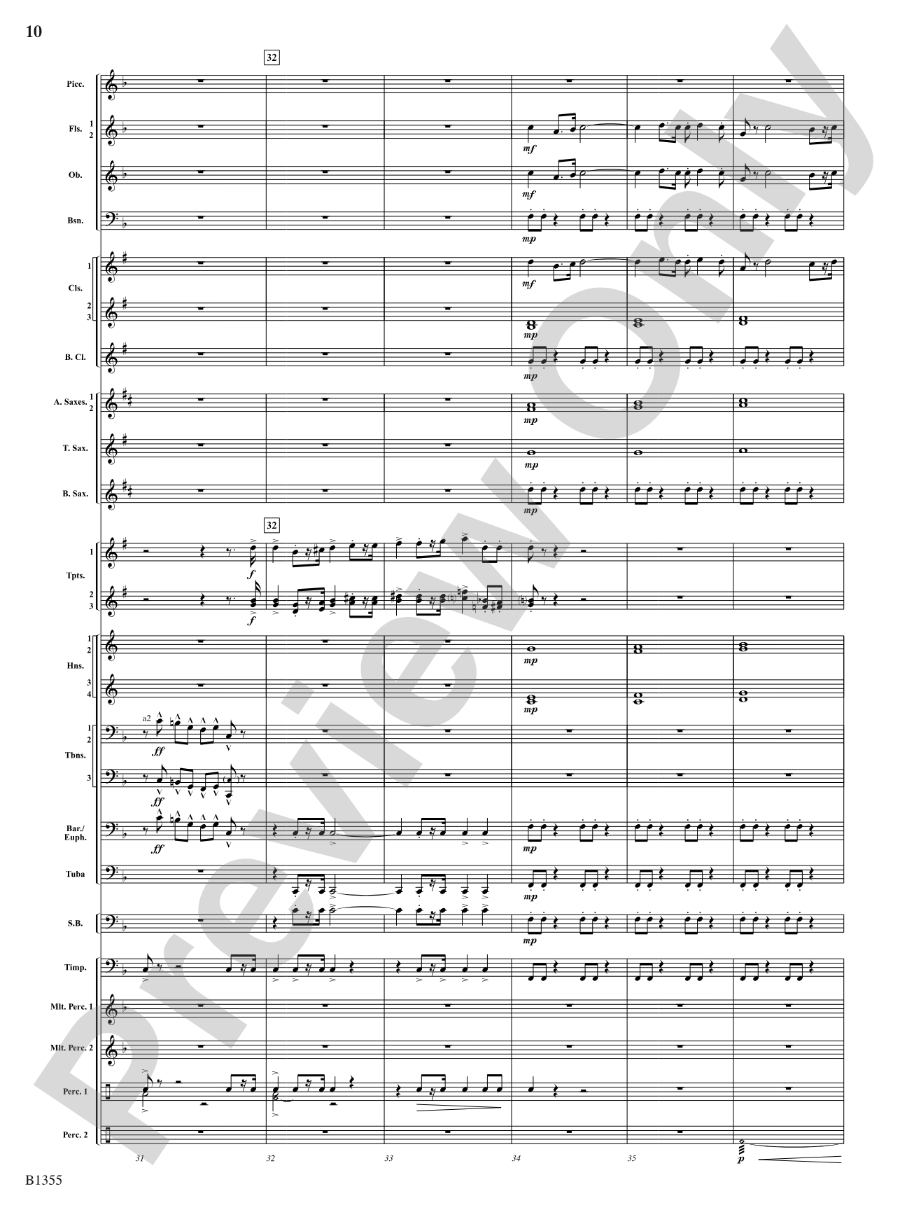 With Ever Joyful Hearts: Concert Band Conductor Score & Parts