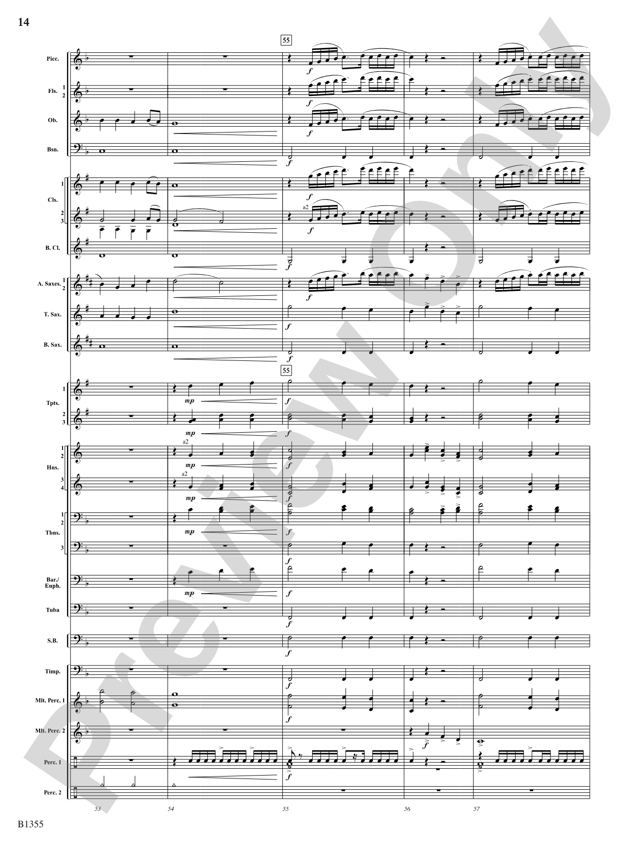 With Ever Joyful Hearts: Concert Band Conductor Score & Parts