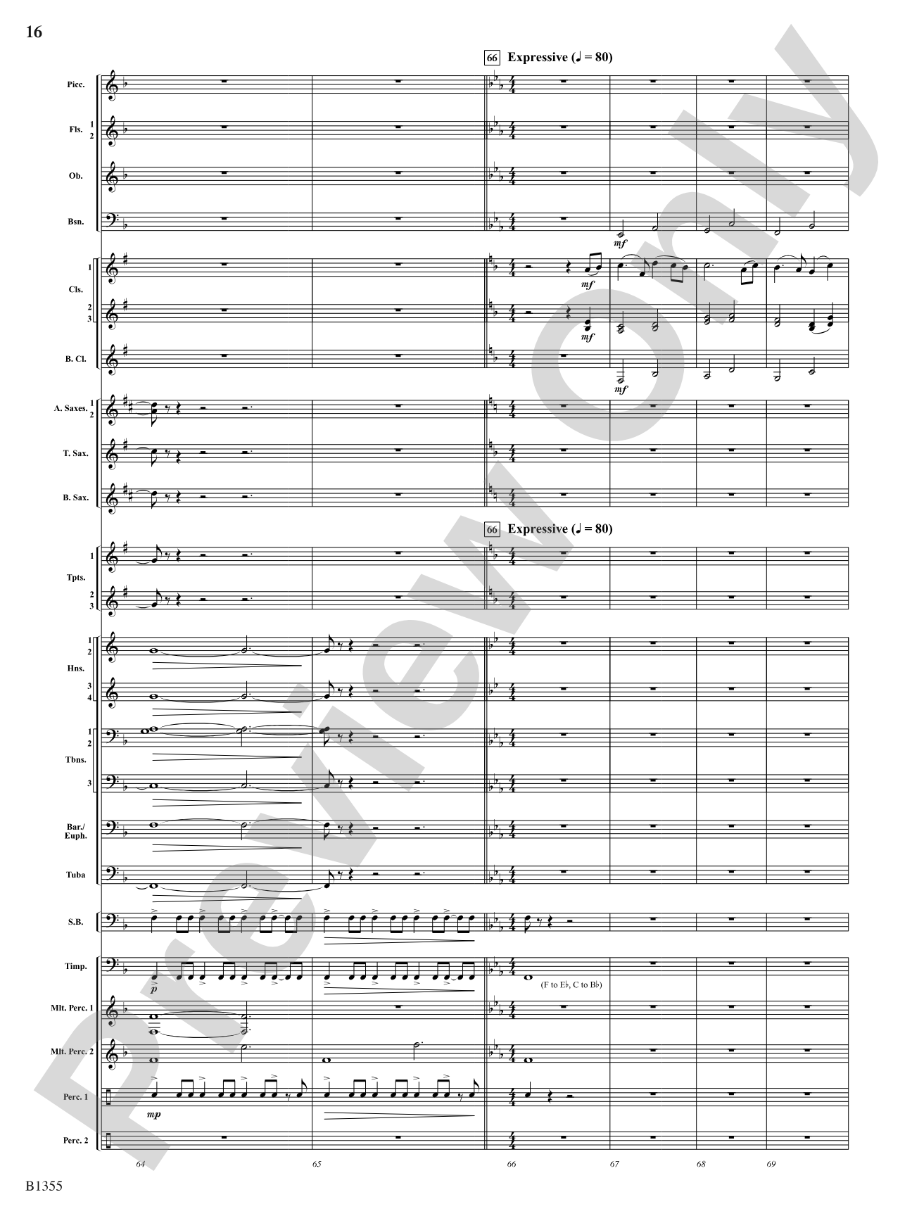 With Ever Joyful Hearts: Concert Band Conductor Score & Parts