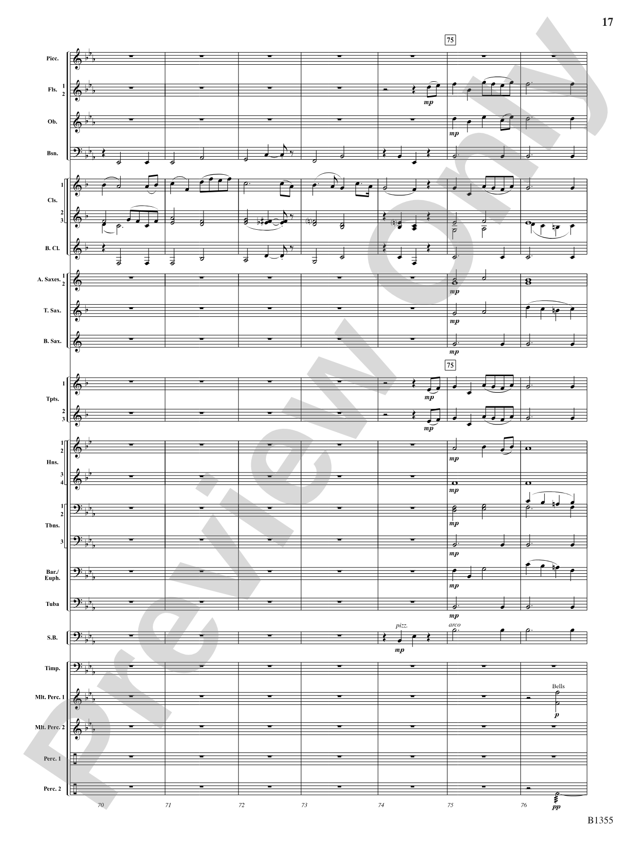 With Ever Joyful Hearts: Concert Band Conductor Score & Parts