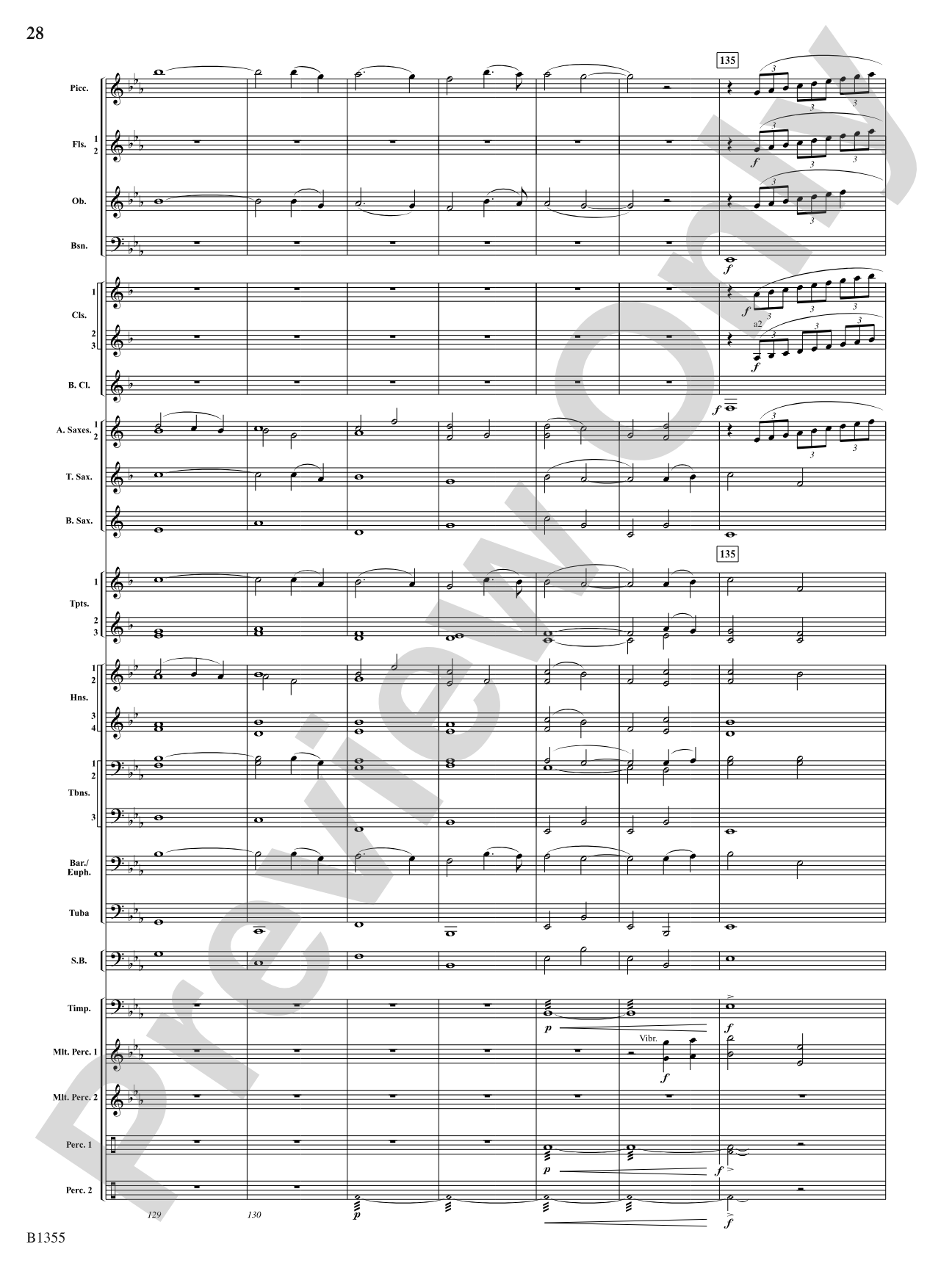 With Ever Joyful Hearts: Concert Band Conductor Score & Parts