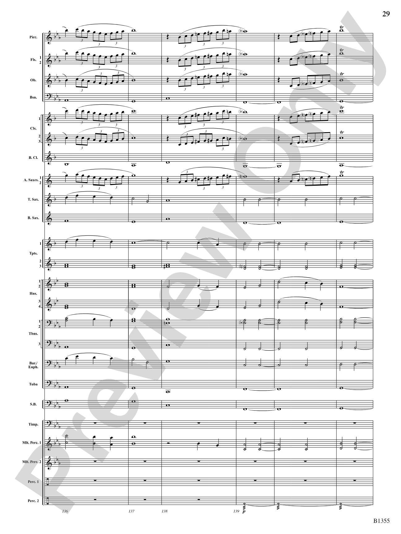 With Ever Joyful Hearts: Concert Band Conductor Score & Parts