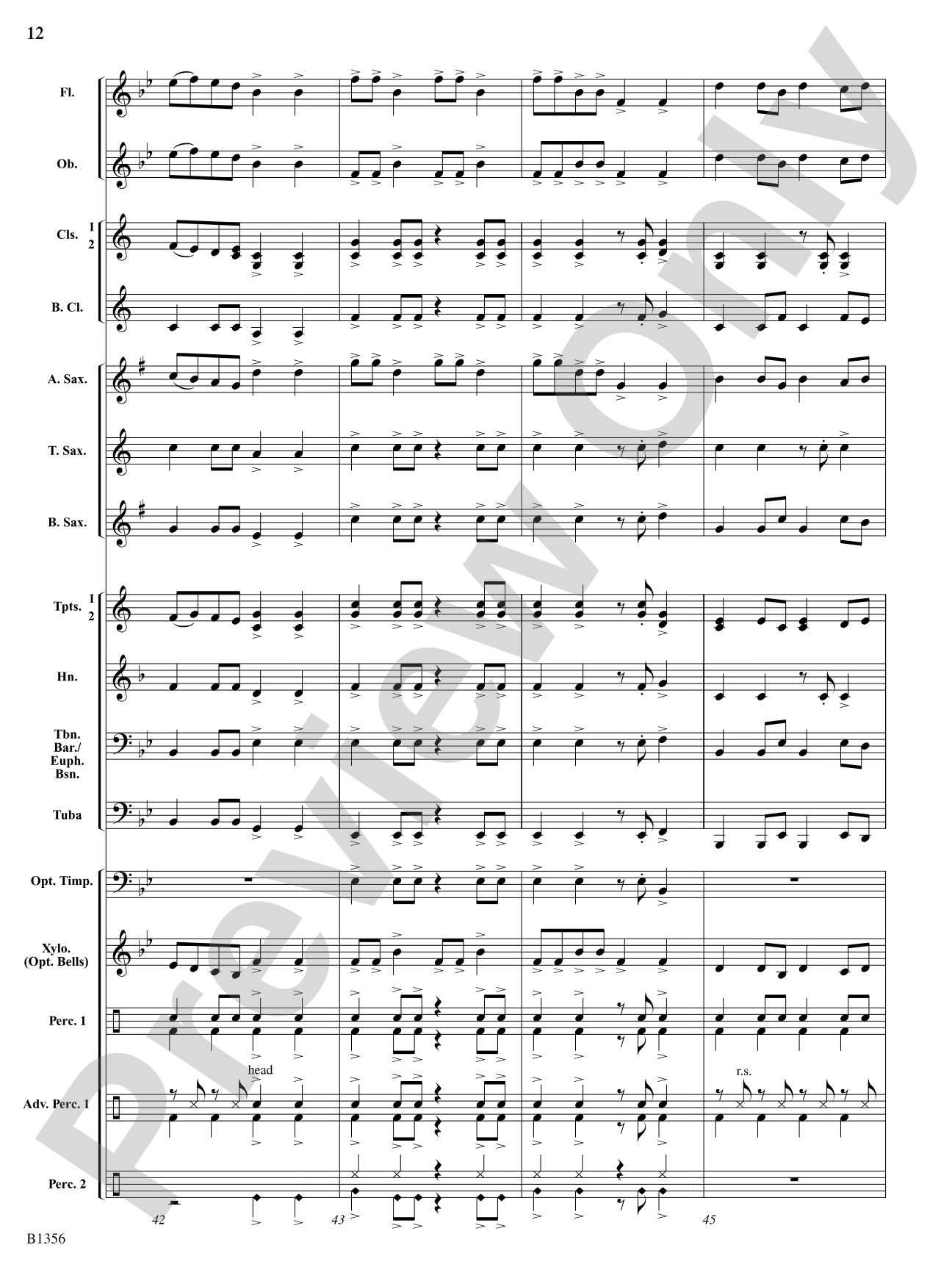 Rocky Mountain Romp: Score