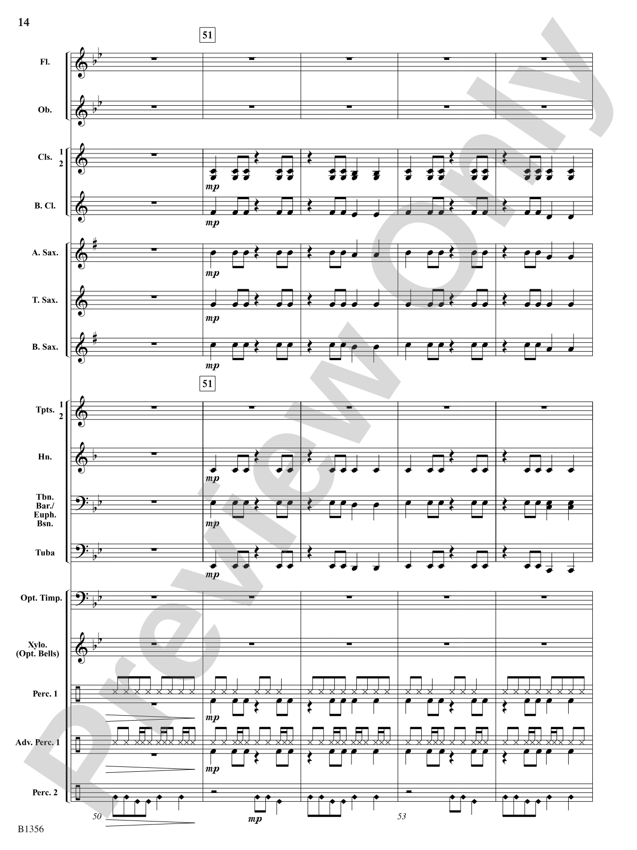 Rocky Mountain Romp: Score