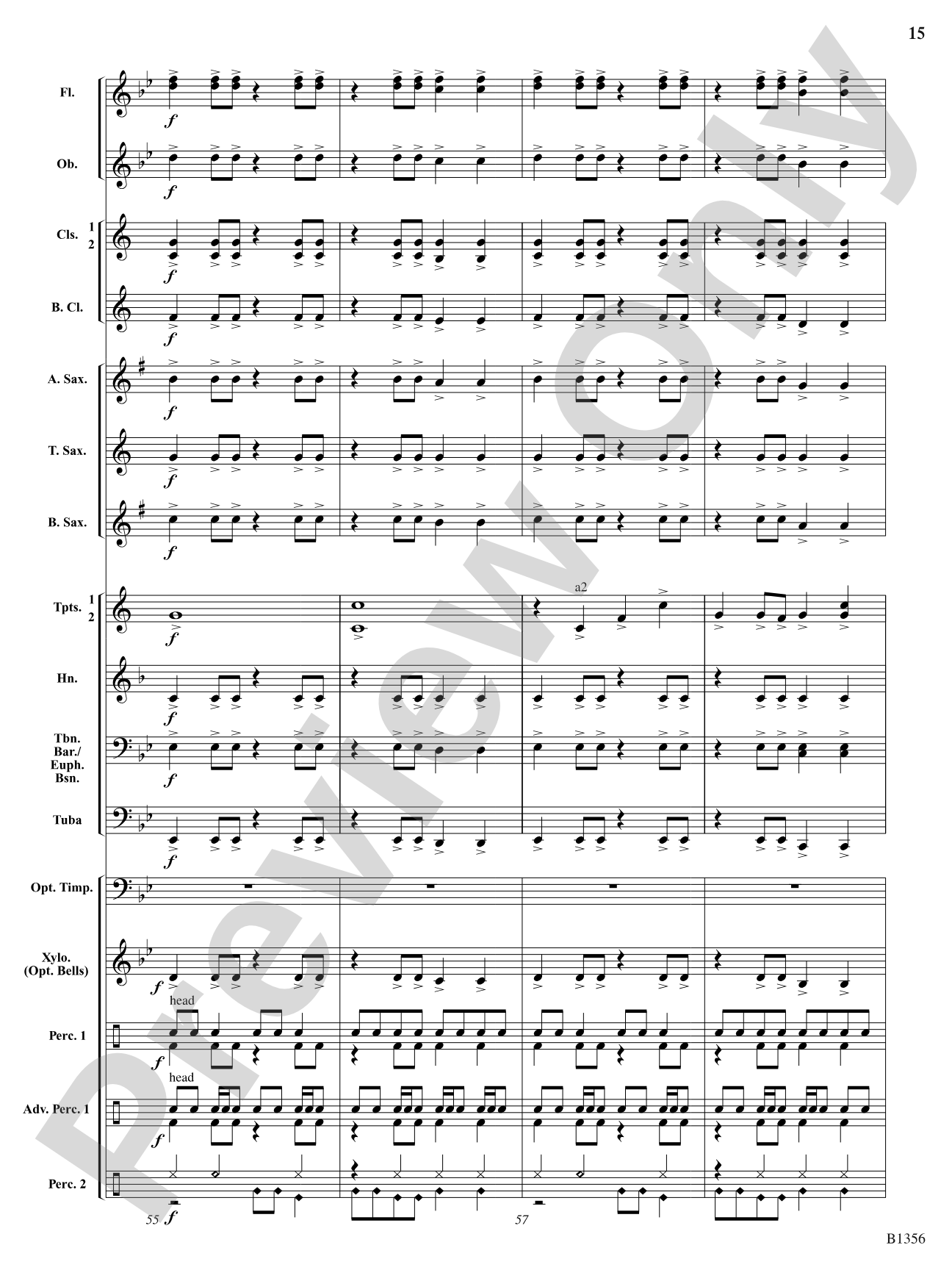 Rocky Mountain Romp: Score