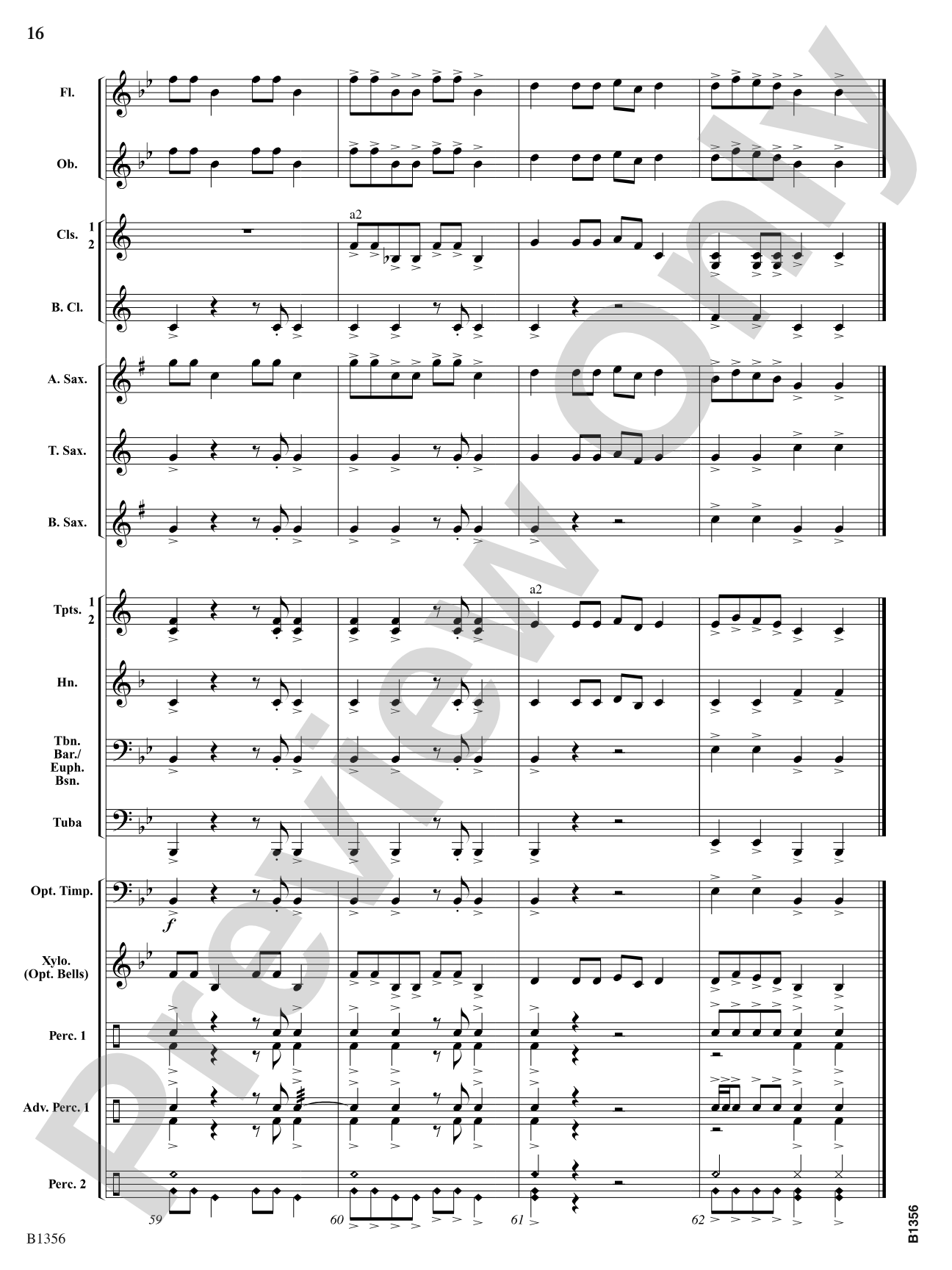 Rocky Mountain Romp: Score