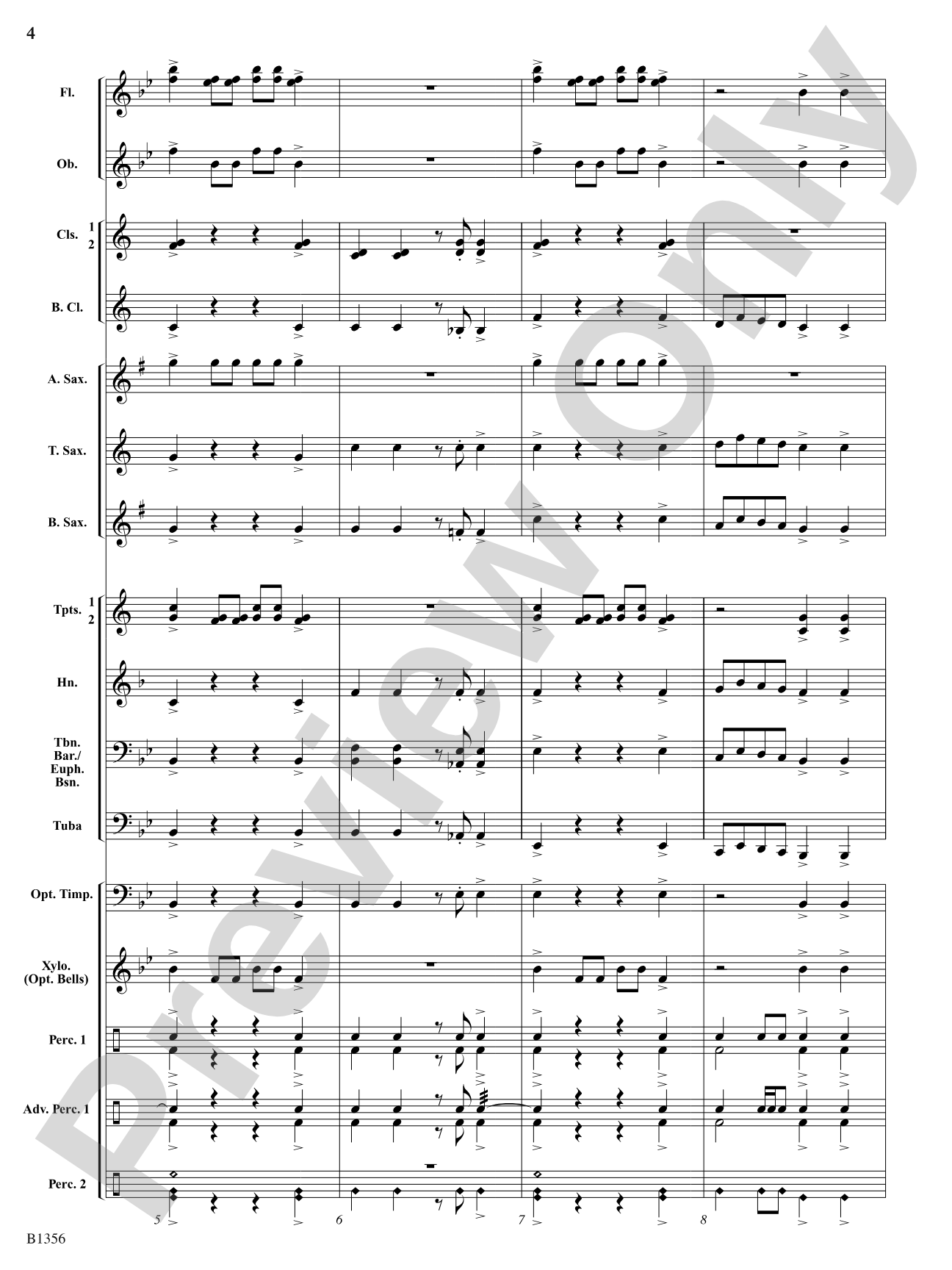 Rocky Mountain Romp: Score