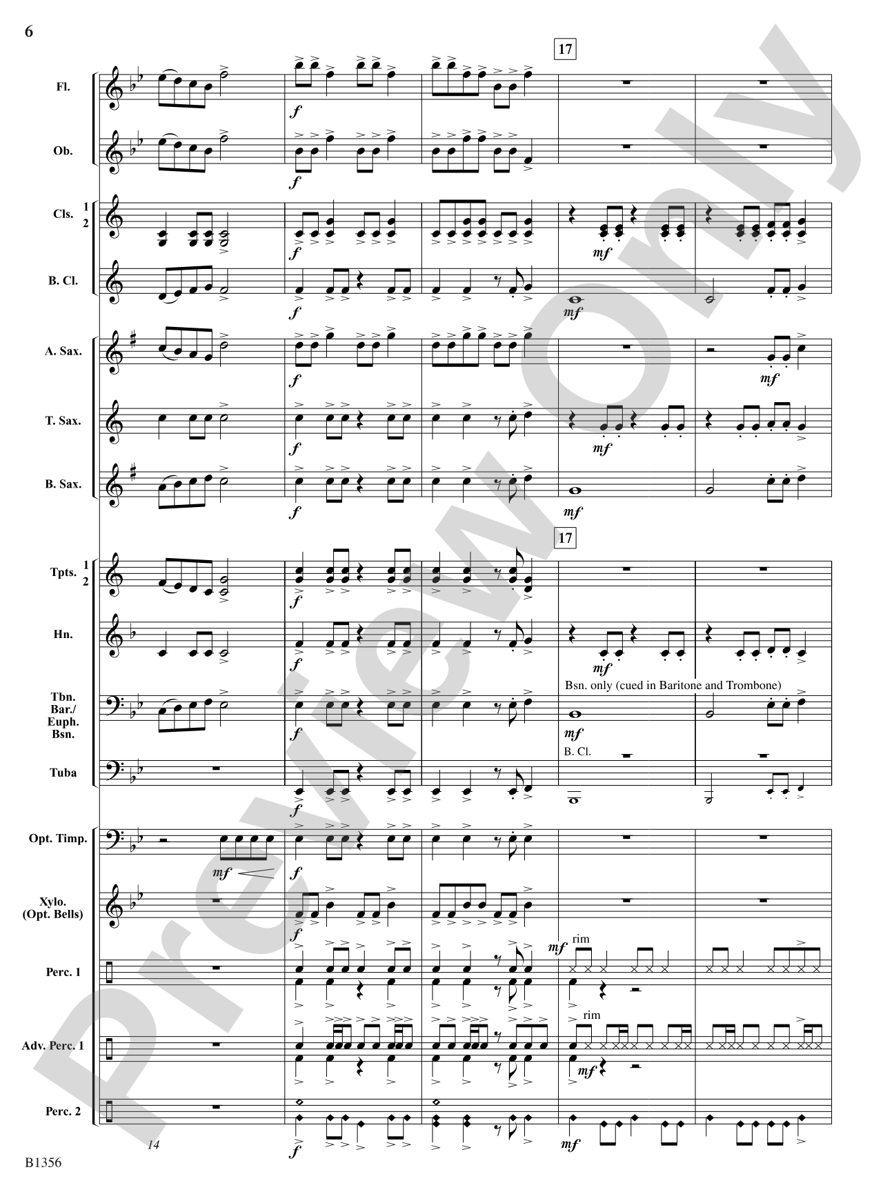 Rocky Mountain Romp: Score