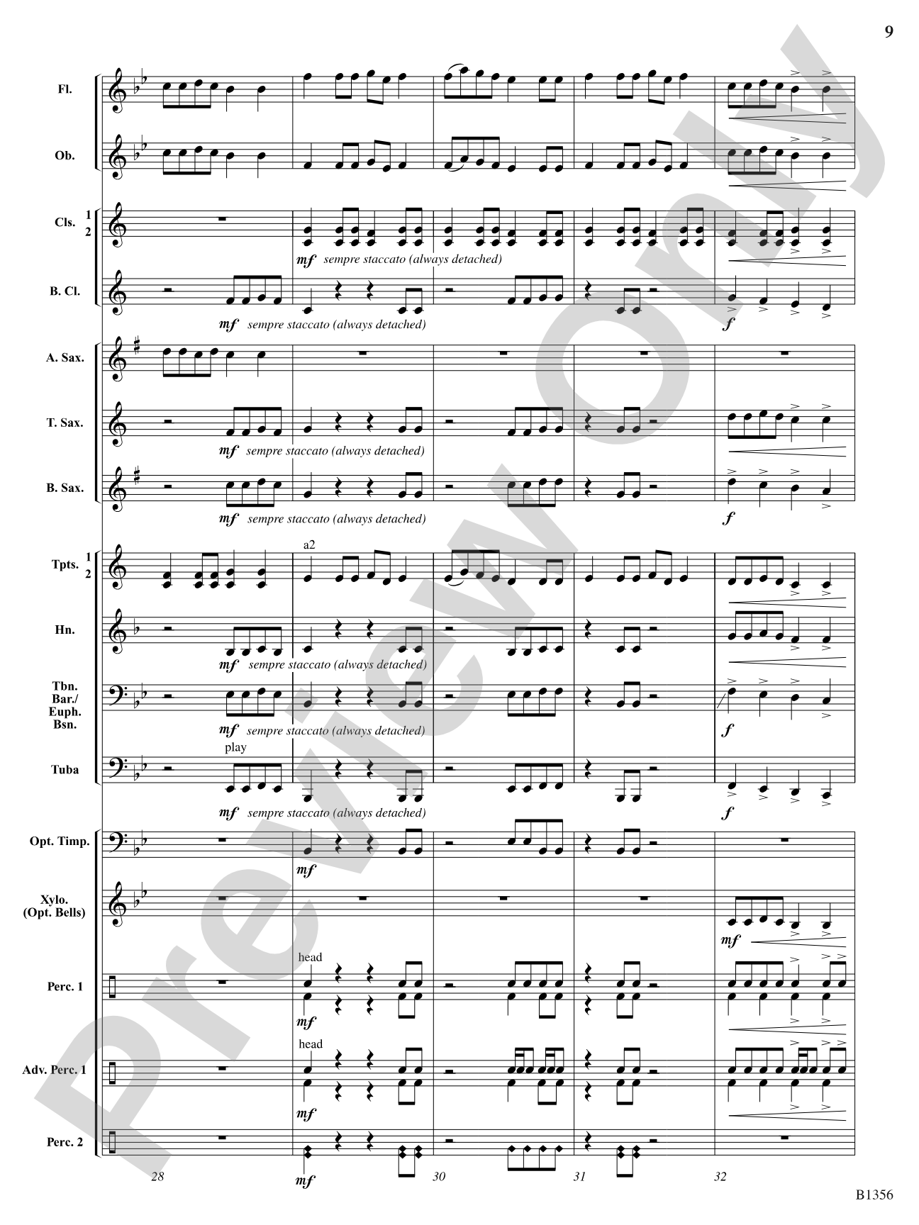 Rocky Mountain Romp: Score