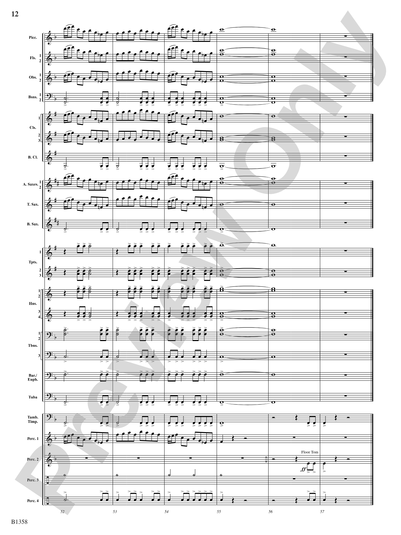 Three Celtic Dances: Concert Band Conductor Score & Parts