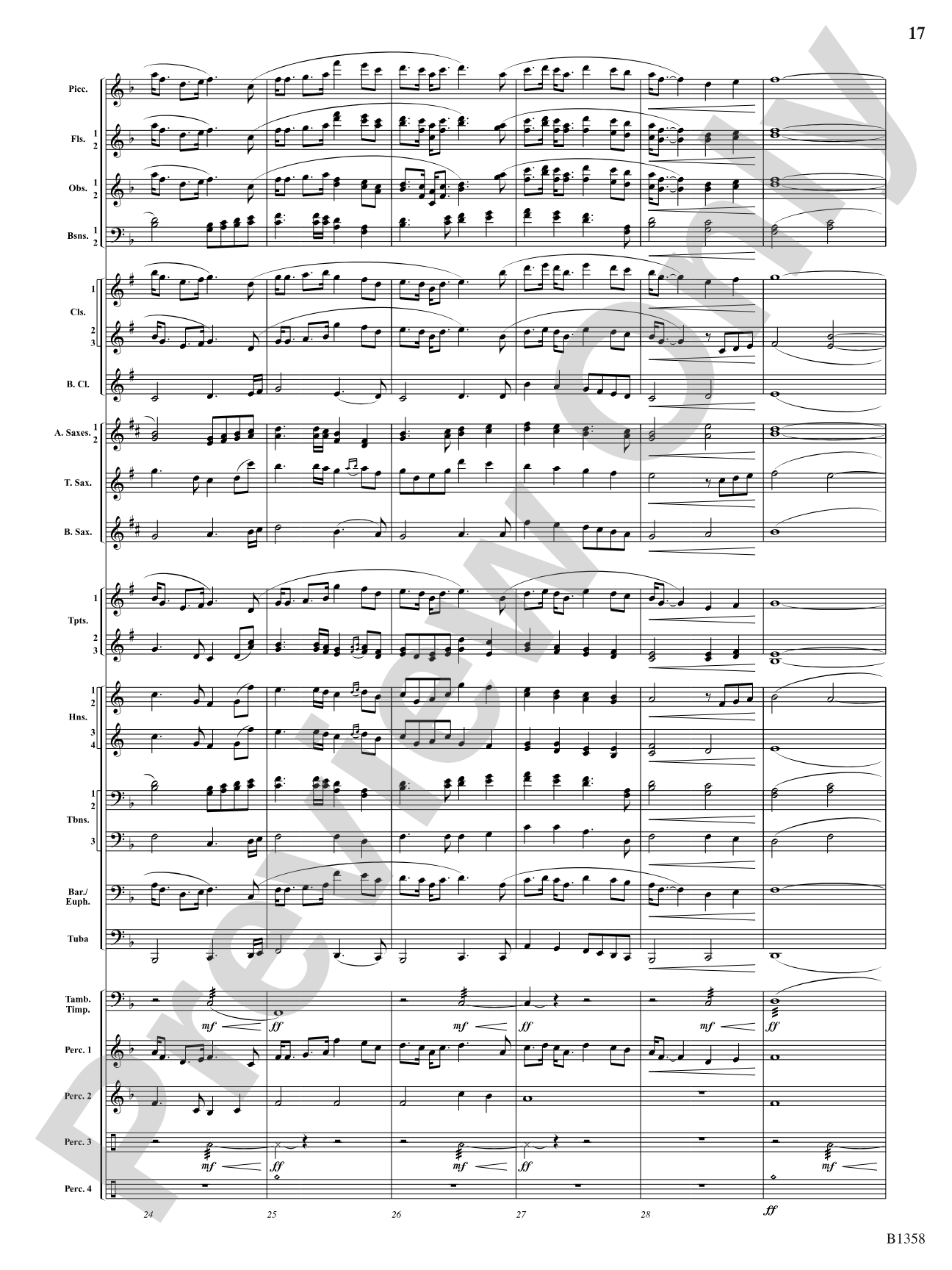 Three Celtic Dances: Concert Band Conductor Score & Parts