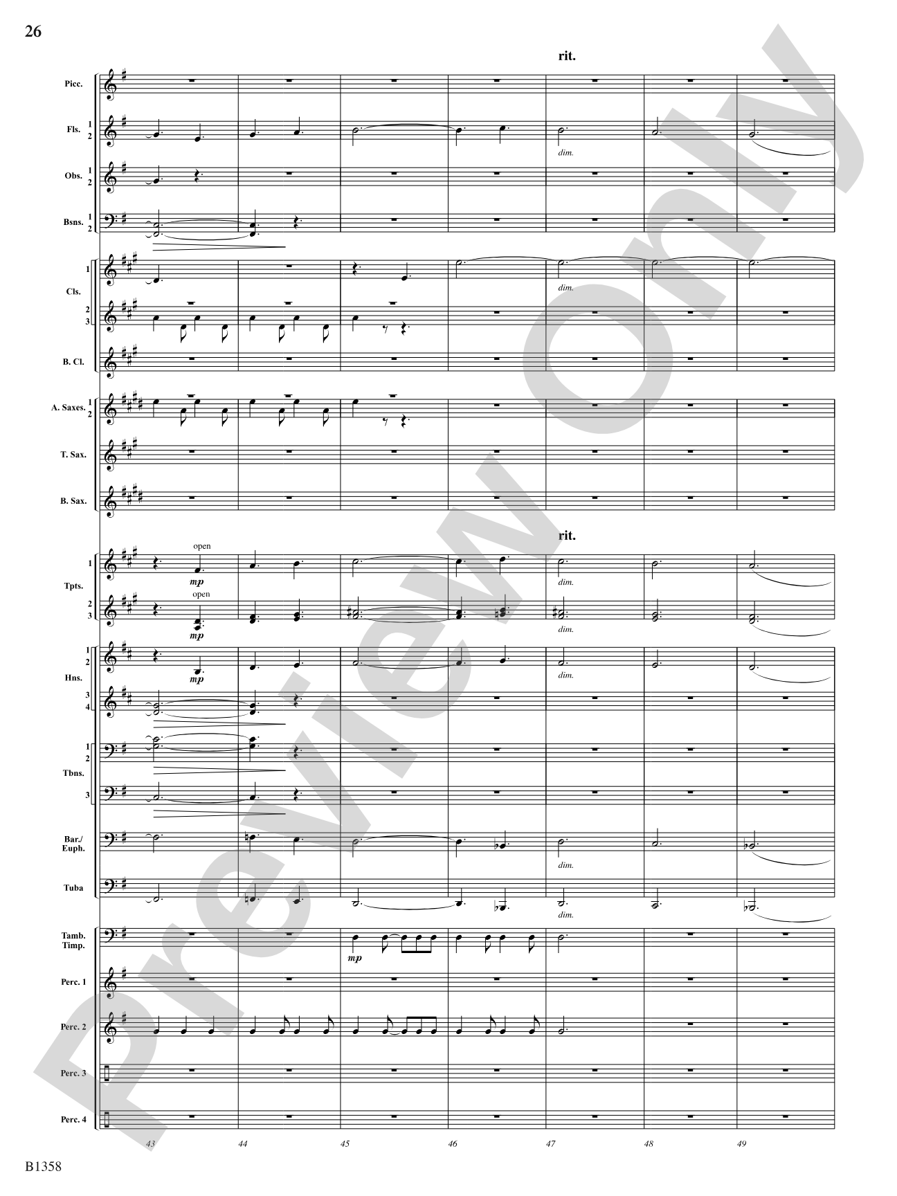 Three Celtic Dances: Concert Band Conductor Score & Parts