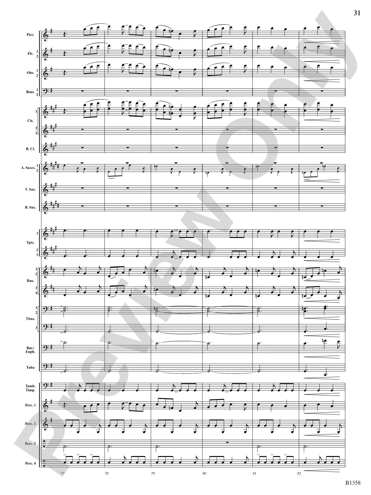 Three Celtic Dances: Concert Band Conductor Score & Parts
