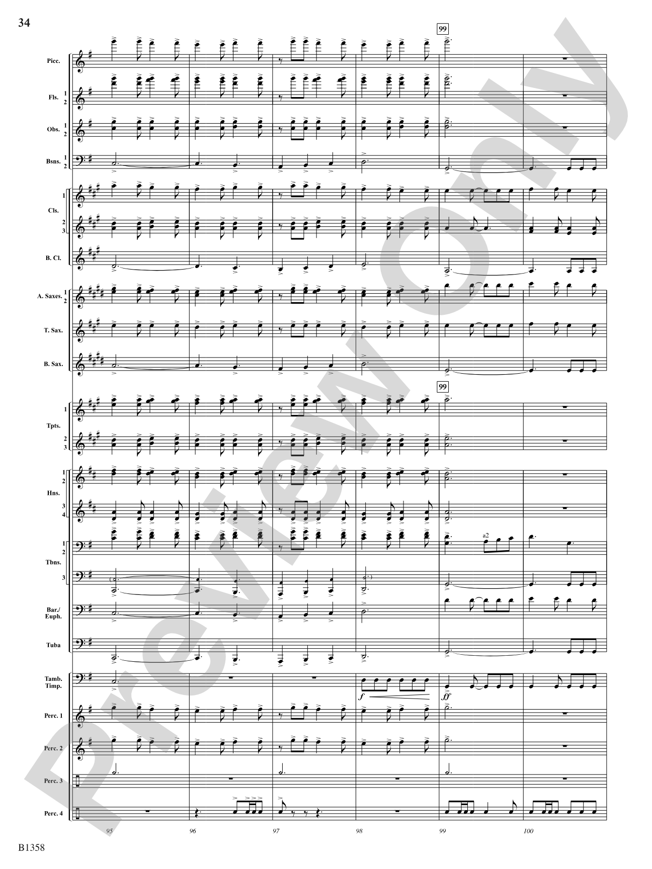 Three Celtic Dances: Concert Band Conductor Score & Parts