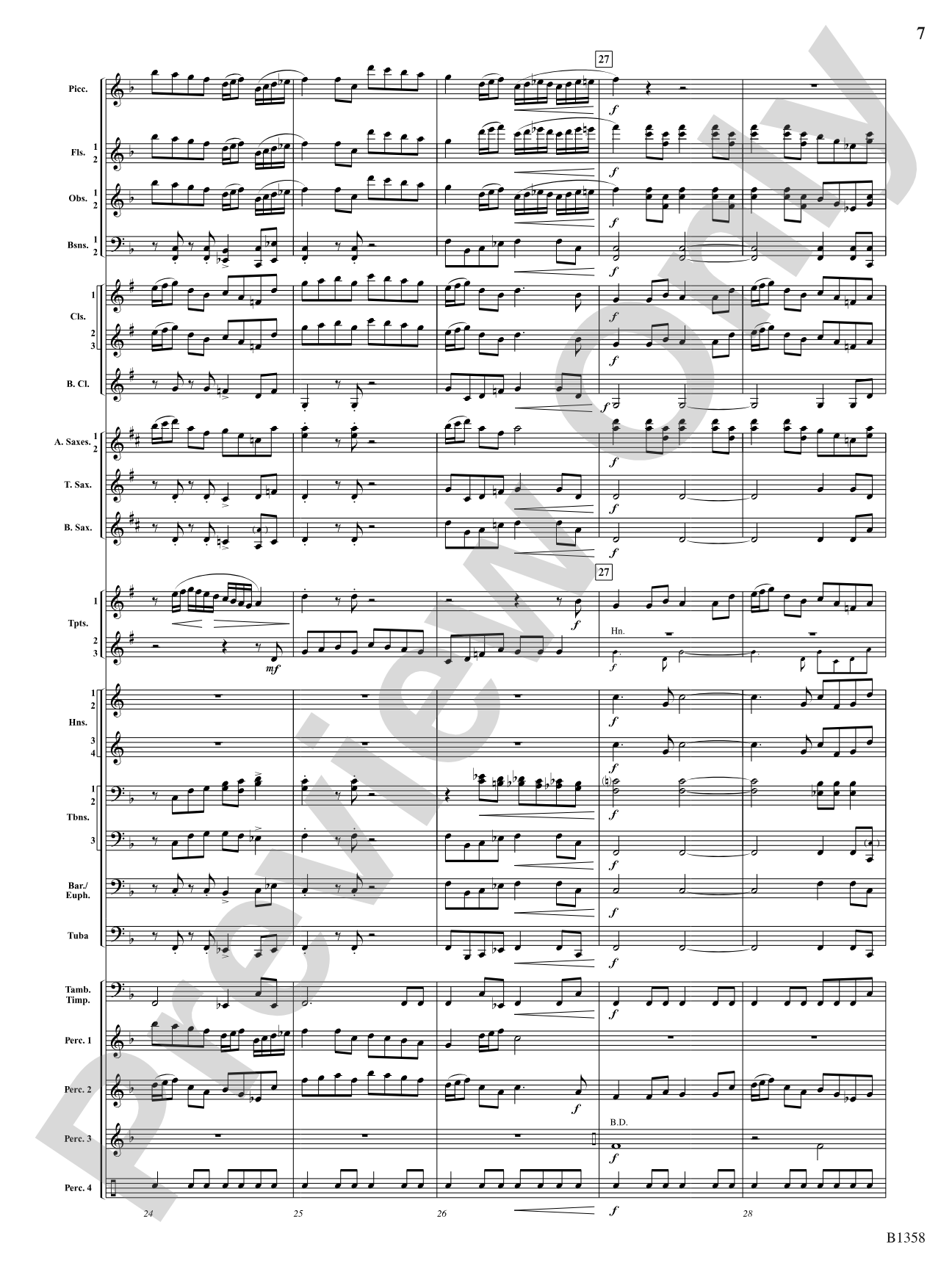 Three Celtic Dances: Concert Band Conductor Score & Parts