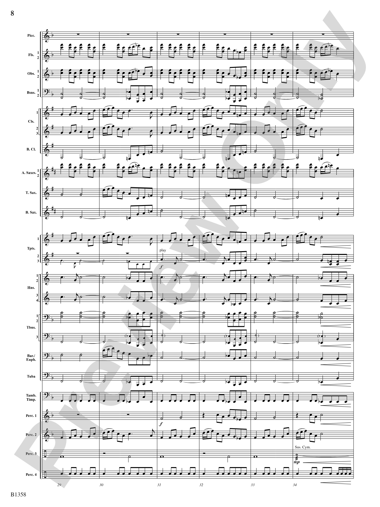 Three Celtic Dances: Concert Band Conductor Score & Parts