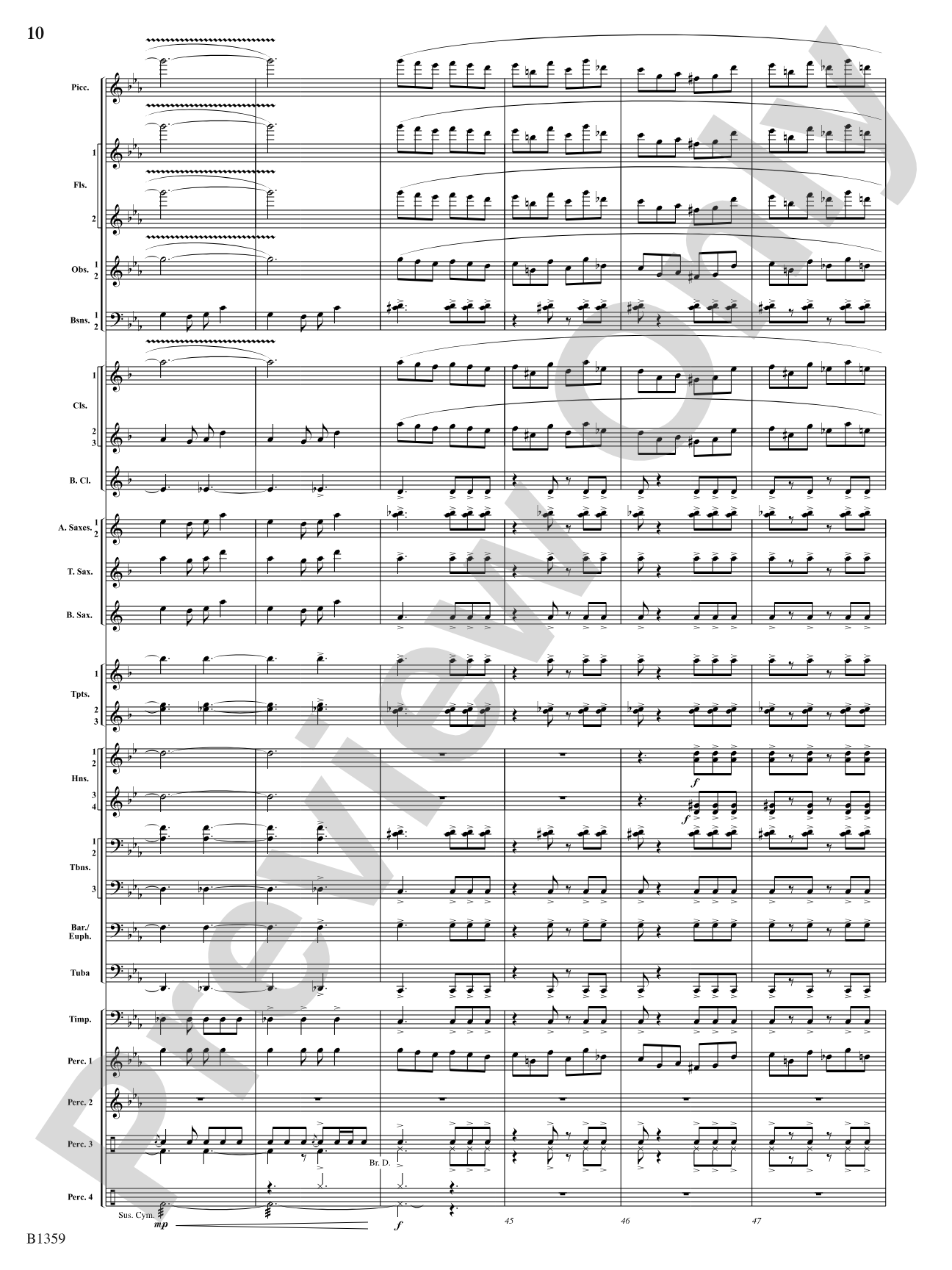 Raging Machines: Concert Band Conductor Score & Parts