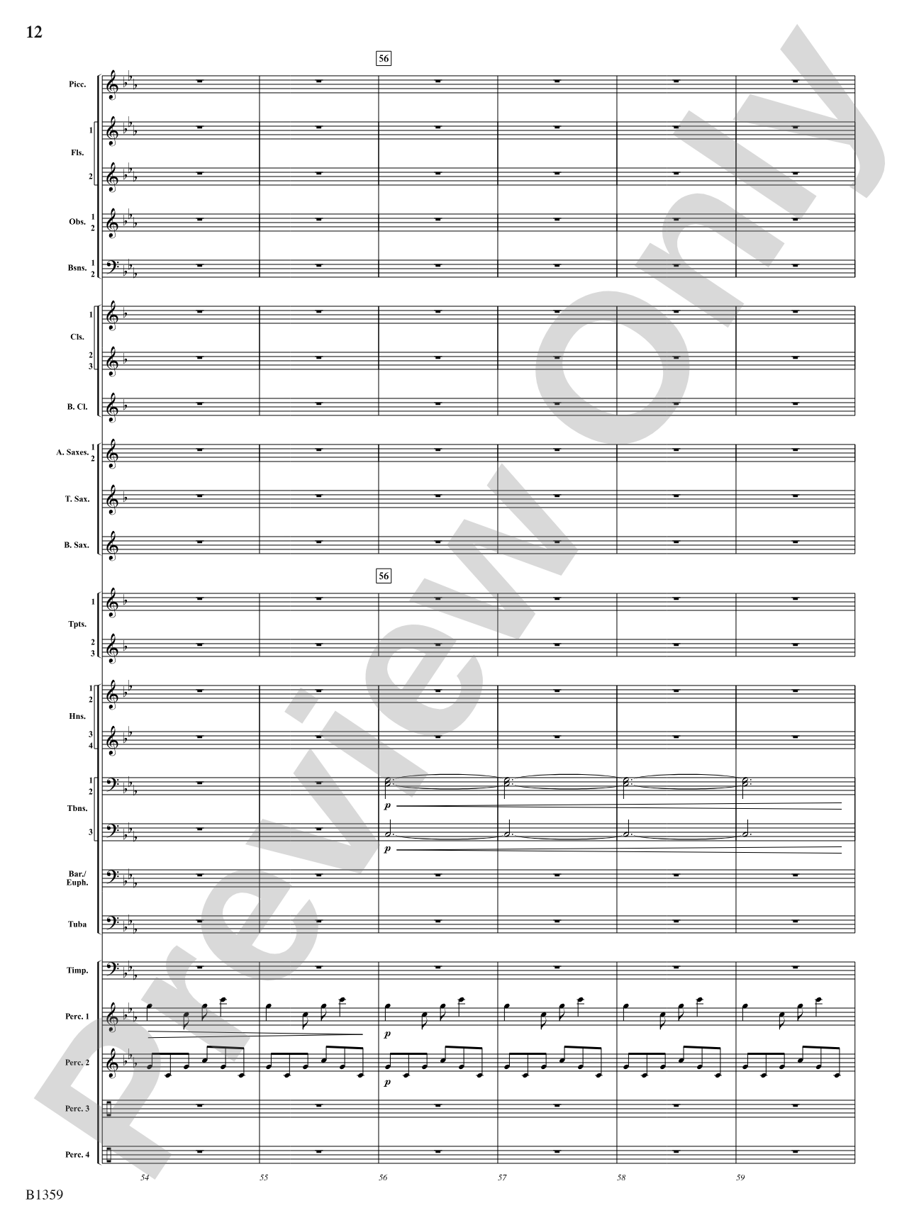 Raging Machines: Concert Band Conductor Score & Parts