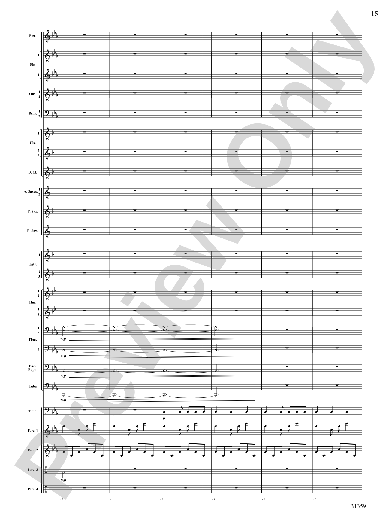 Raging Machines: Concert Band Conductor Score & Parts