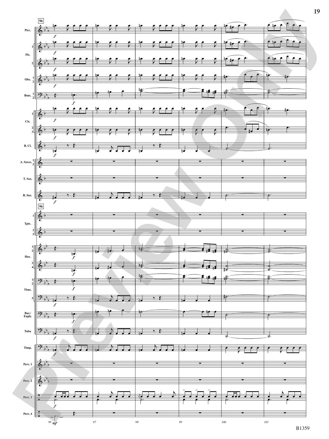 Raging Machines: Concert Band Conductor Score & Parts