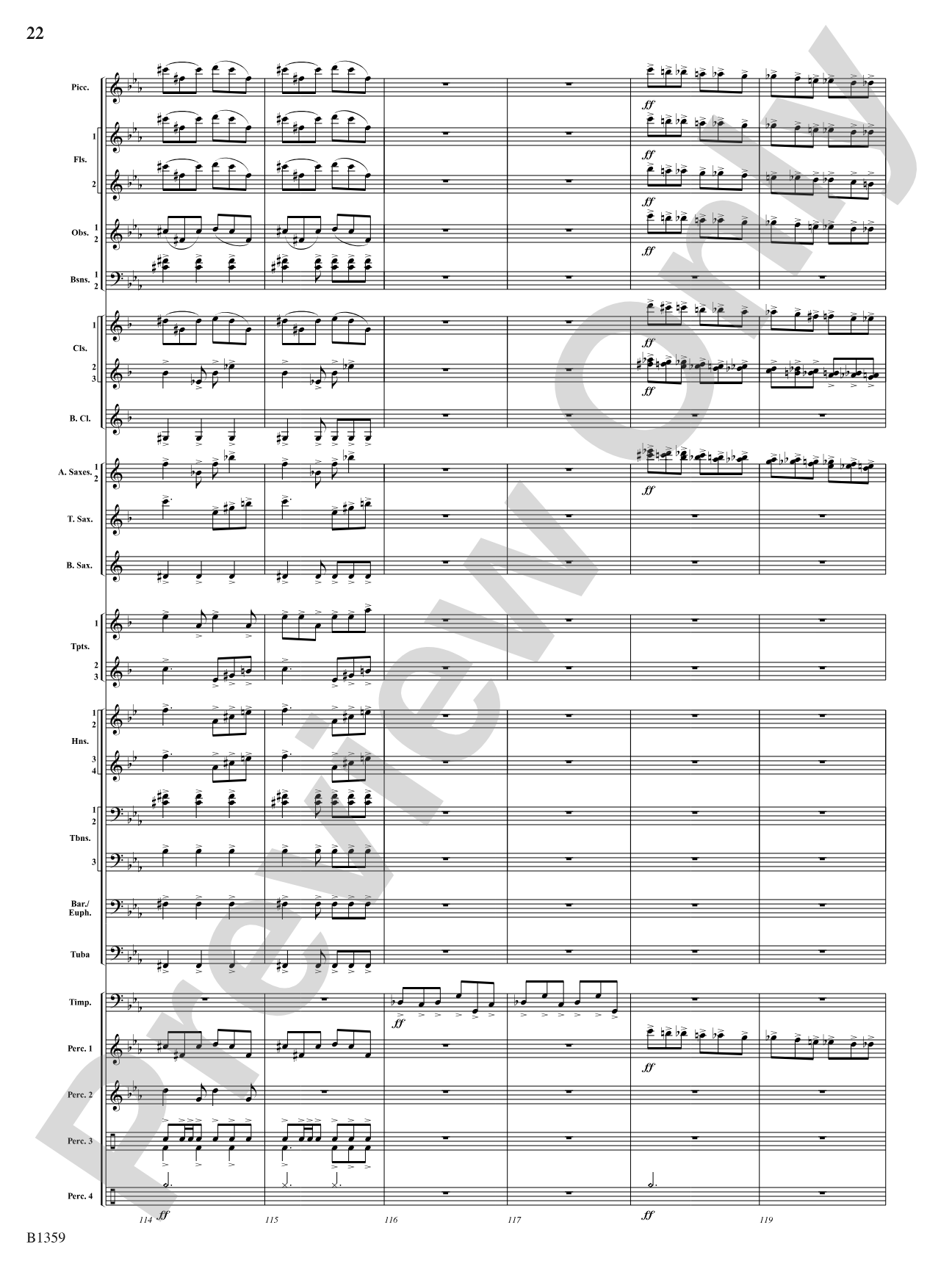 Raging Machines: Concert Band Conductor Score & Parts
