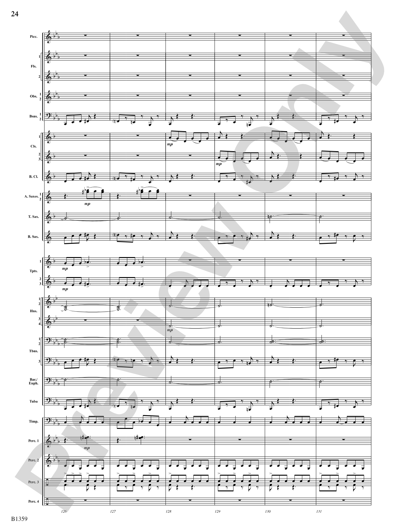 Raging Machines: Concert Band Conductor Score & Parts