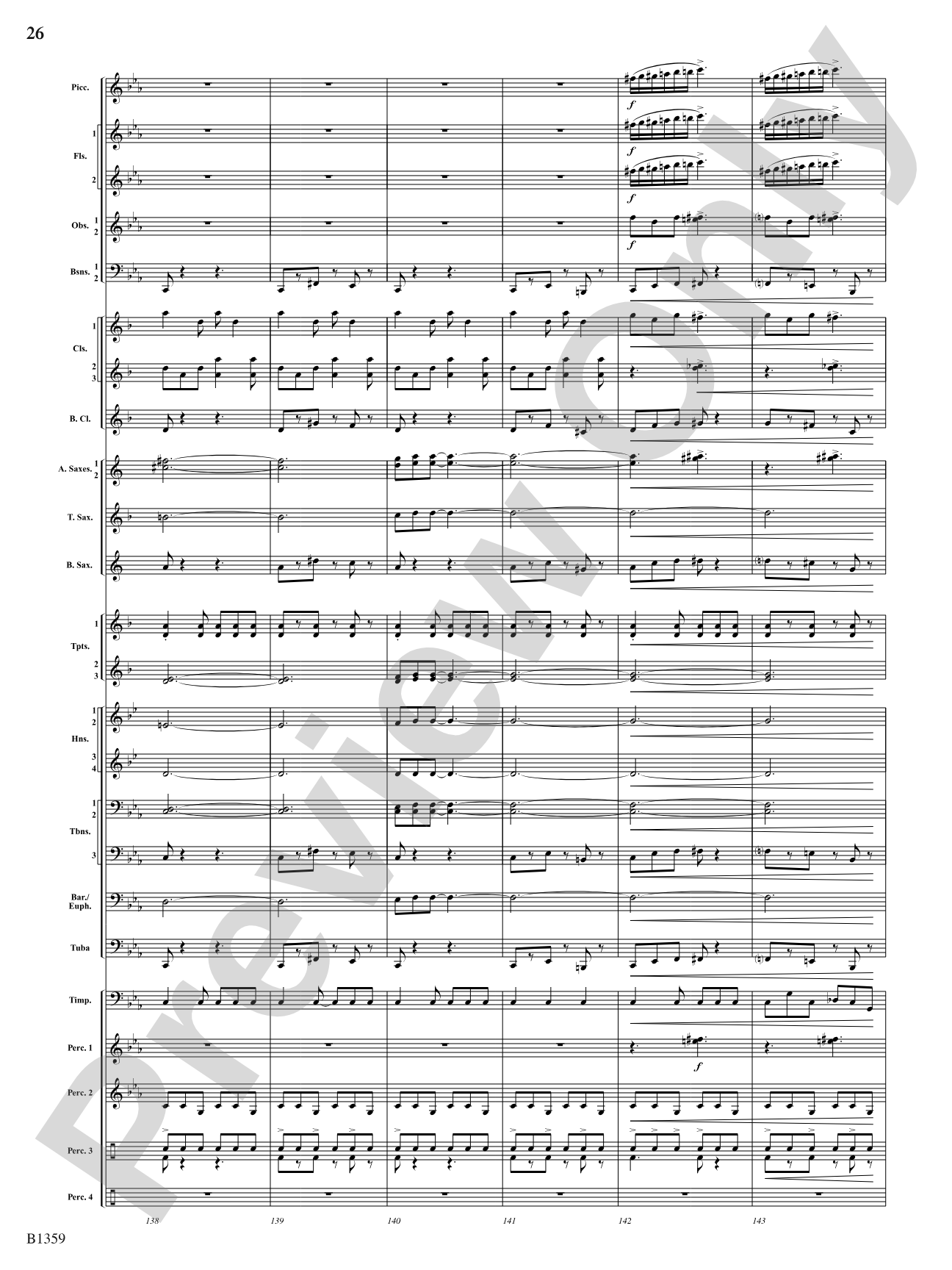 Raging Machines: Concert Band Conductor Score & Parts