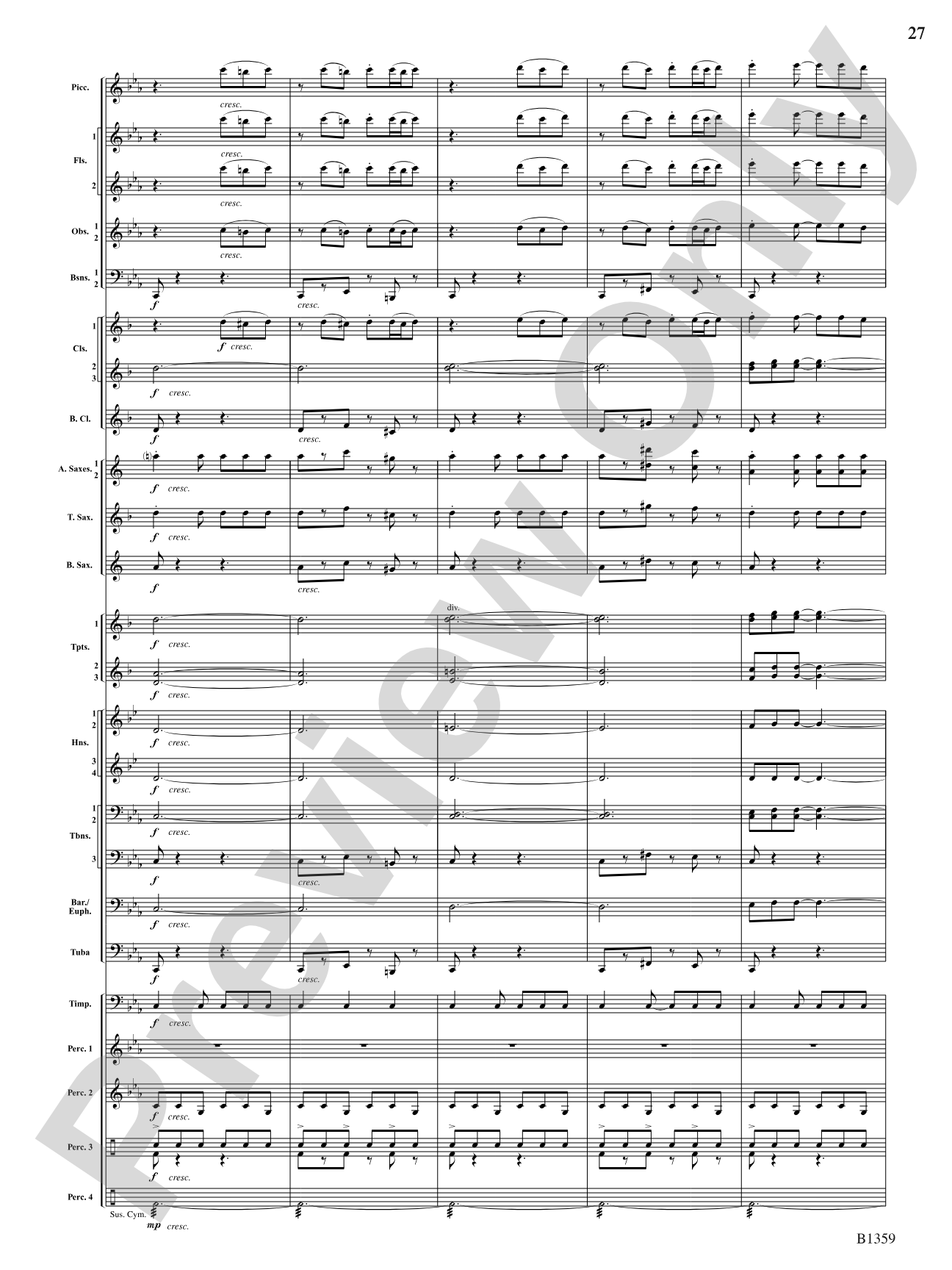 Raging Machines: Concert Band Conductor Score & Parts