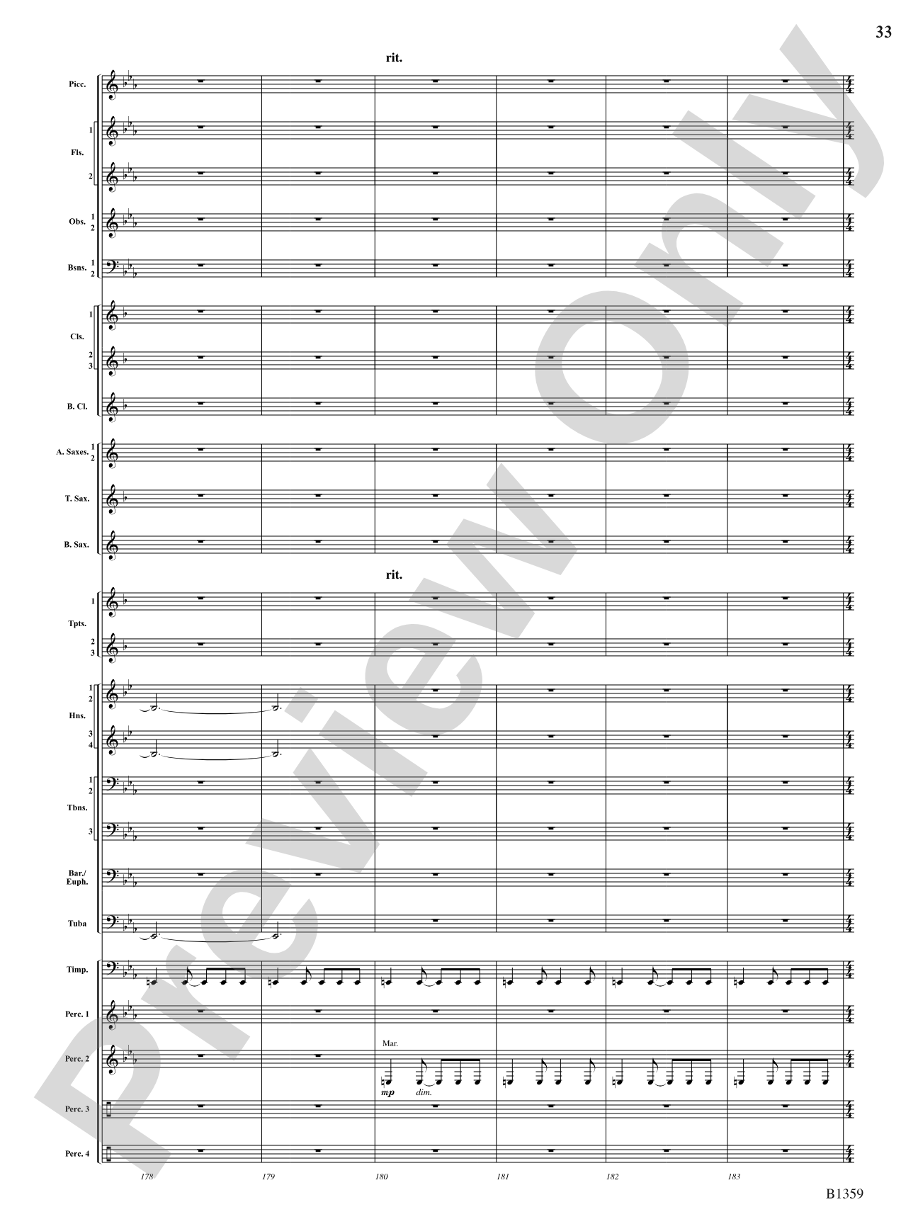Raging Machines: Concert Band Conductor Score & Parts