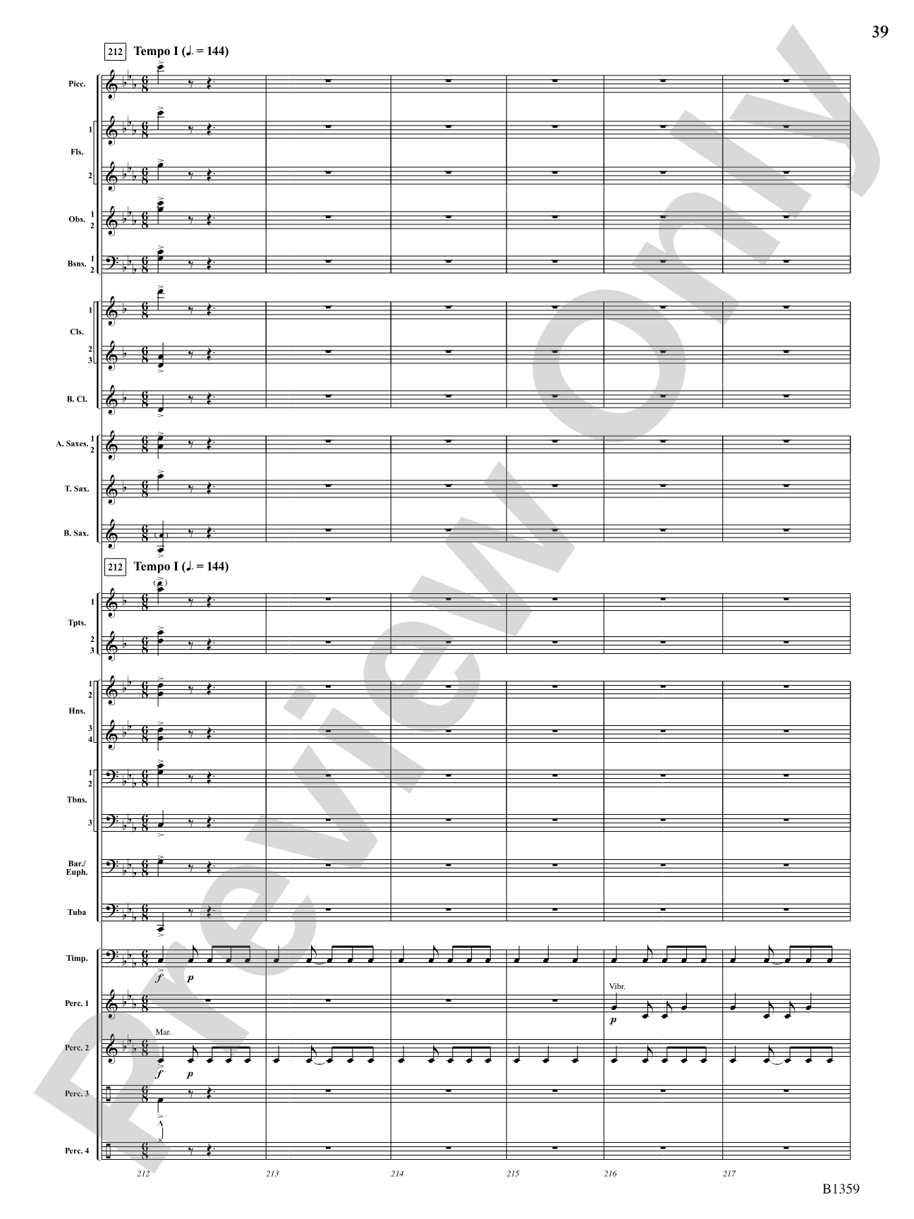 Raging Machines: Concert Band Conductor Score & Parts