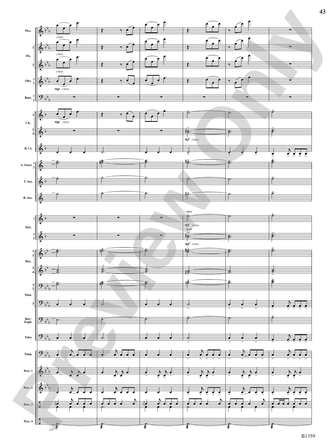 Raging Machines: Concert Band Conductor Score & Parts