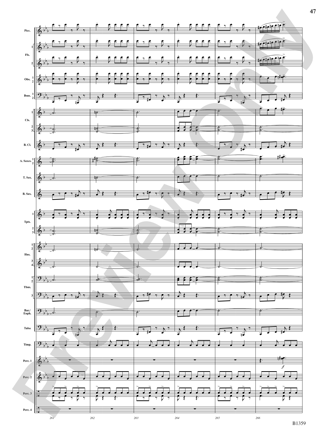 Raging Machines: Concert Band Conductor Score & Parts