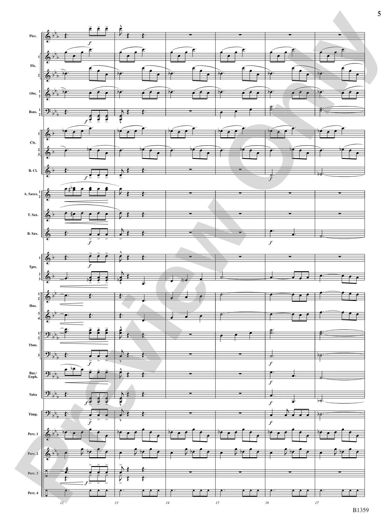 Raging Machines: Concert Band Conductor Score & Parts