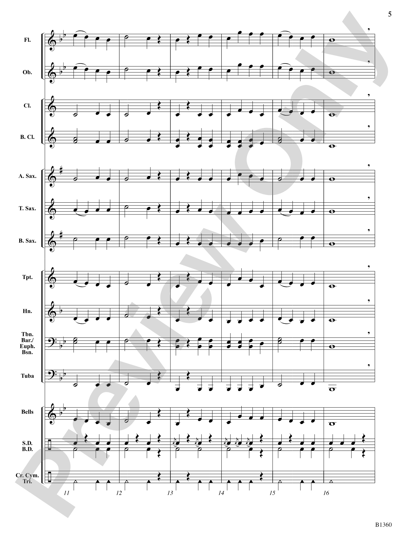 The Nutcracker (Overture and Trepak): Concert Band Conductor Score & Parts