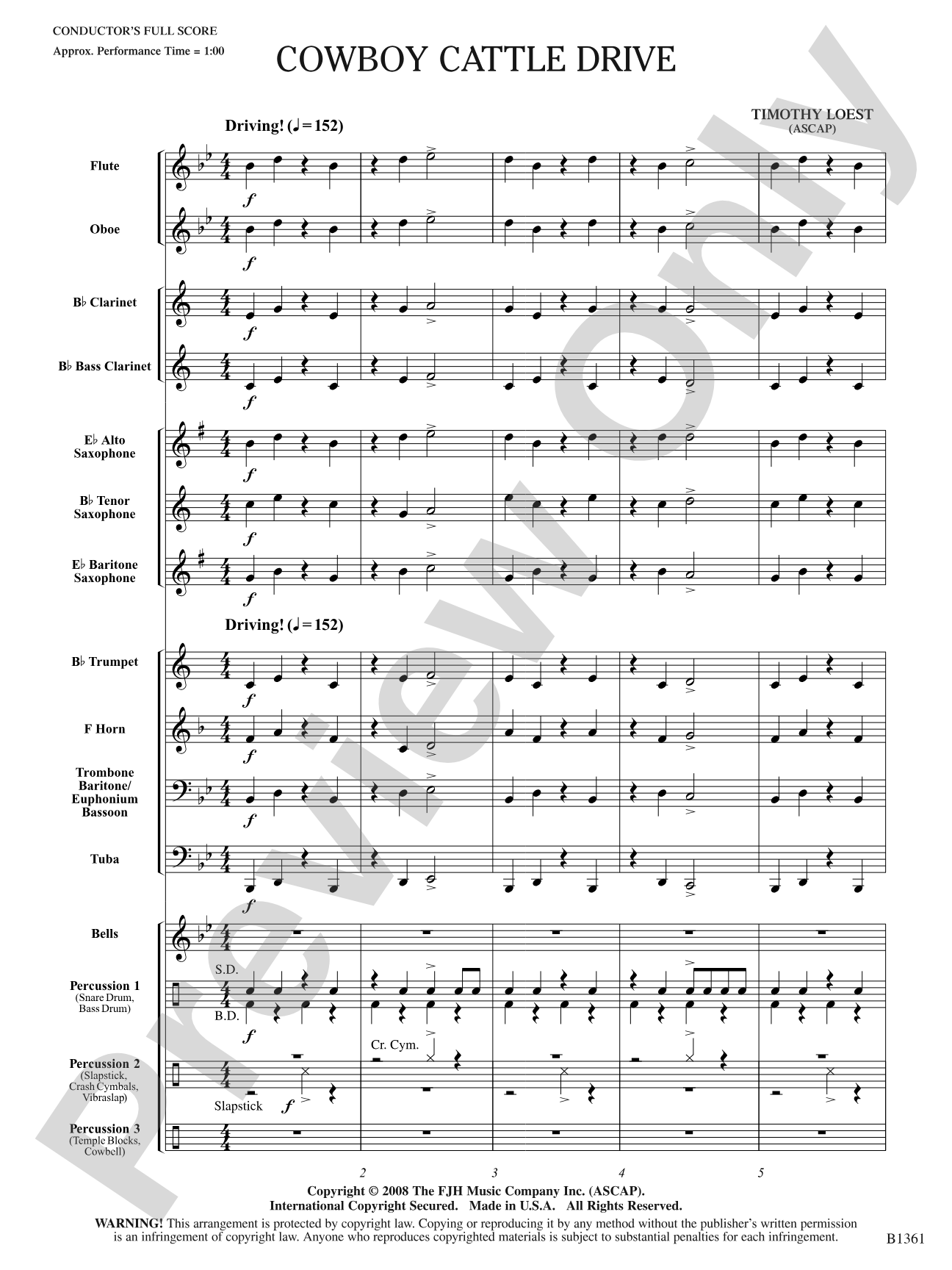 Cowboy Cattle Drive: Score