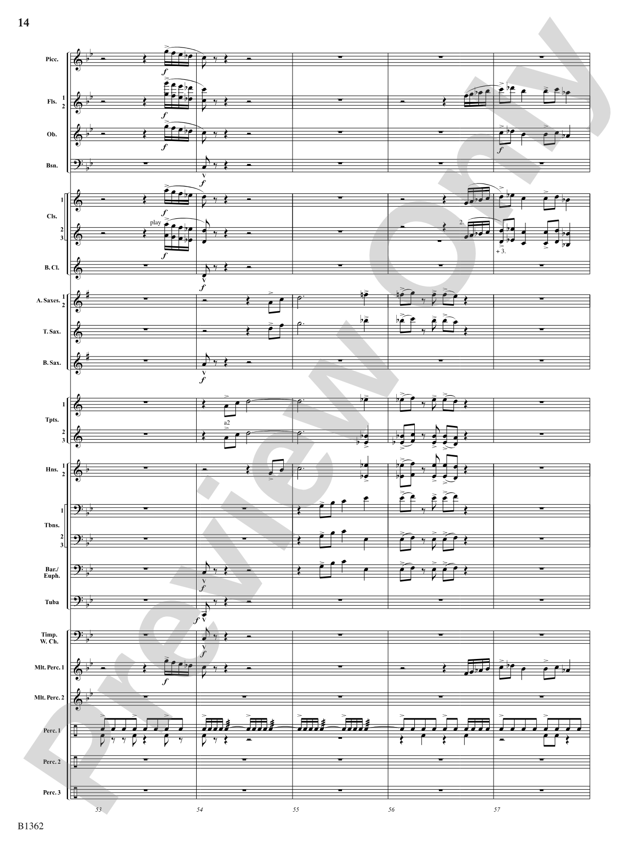 Rituals: Concert Band Conductor Score & Parts