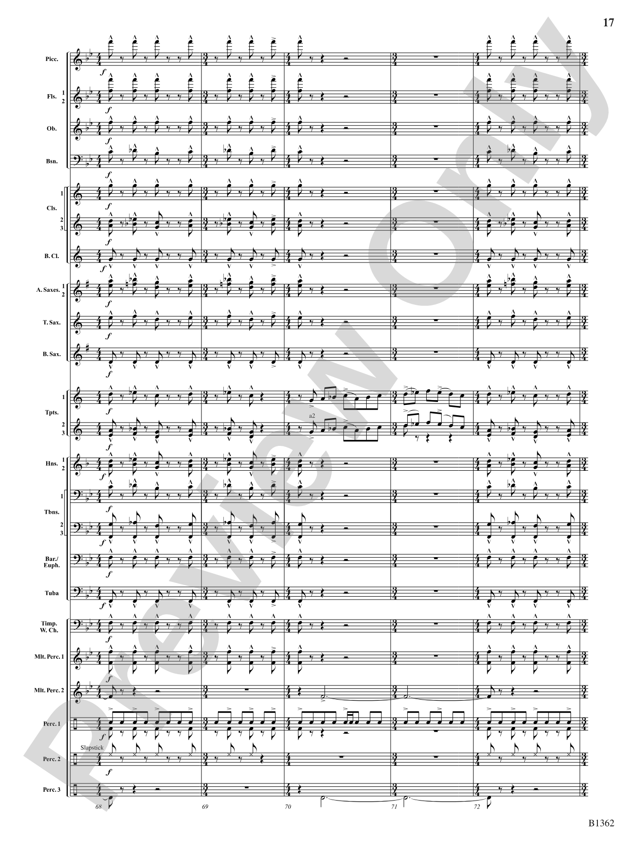 Rituals: Concert Band Conductor Score & Parts
