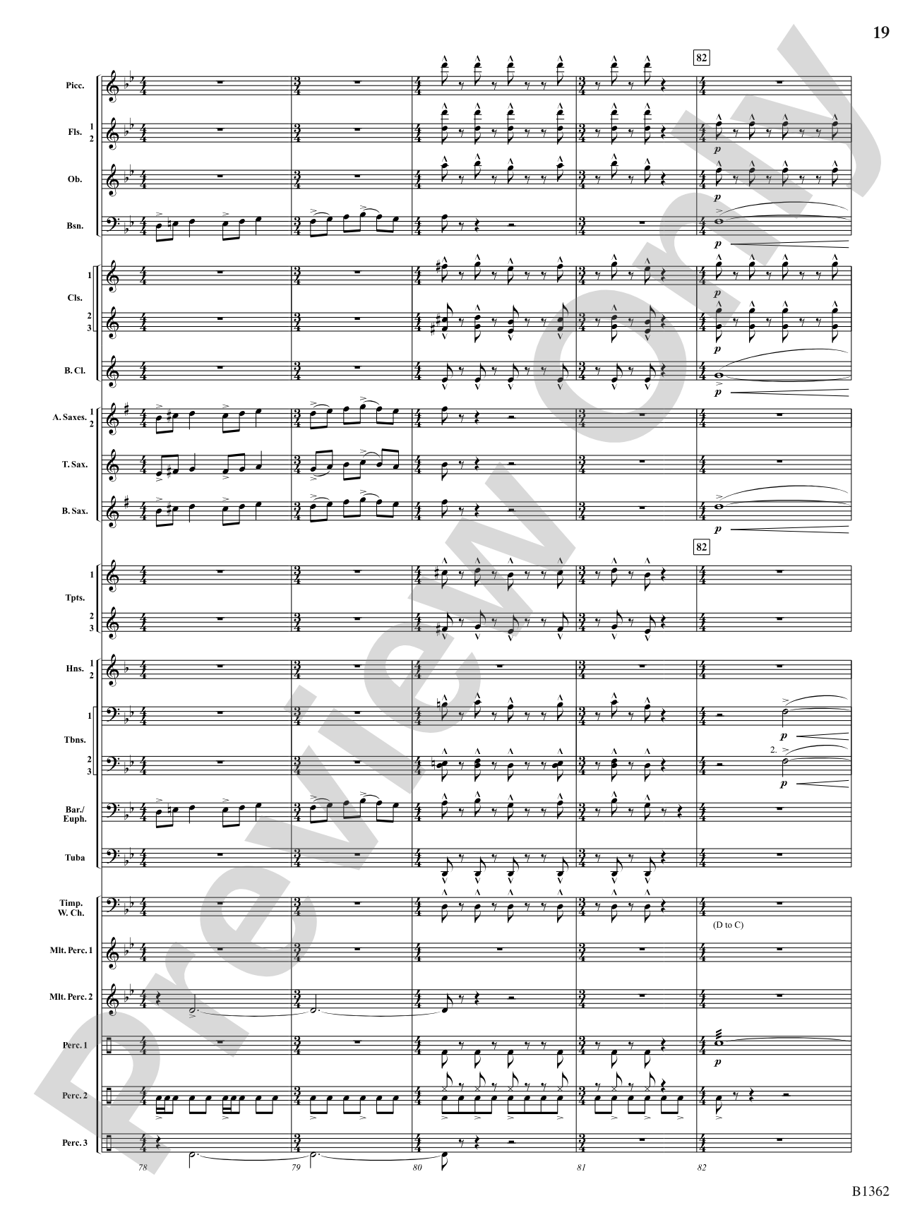 Rituals: Concert Band Conductor Score & Parts