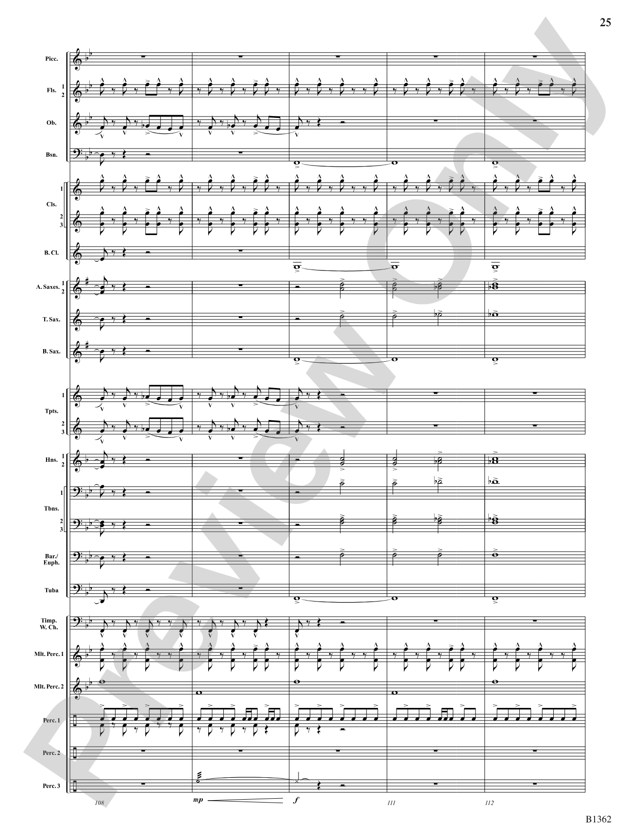Rituals: Concert Band Conductor Score & Parts