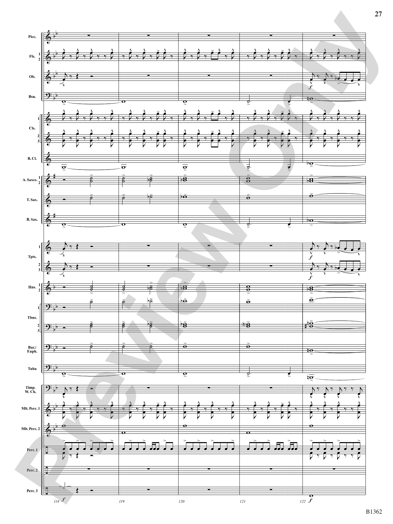 Rituals: Concert Band Conductor Score & Parts