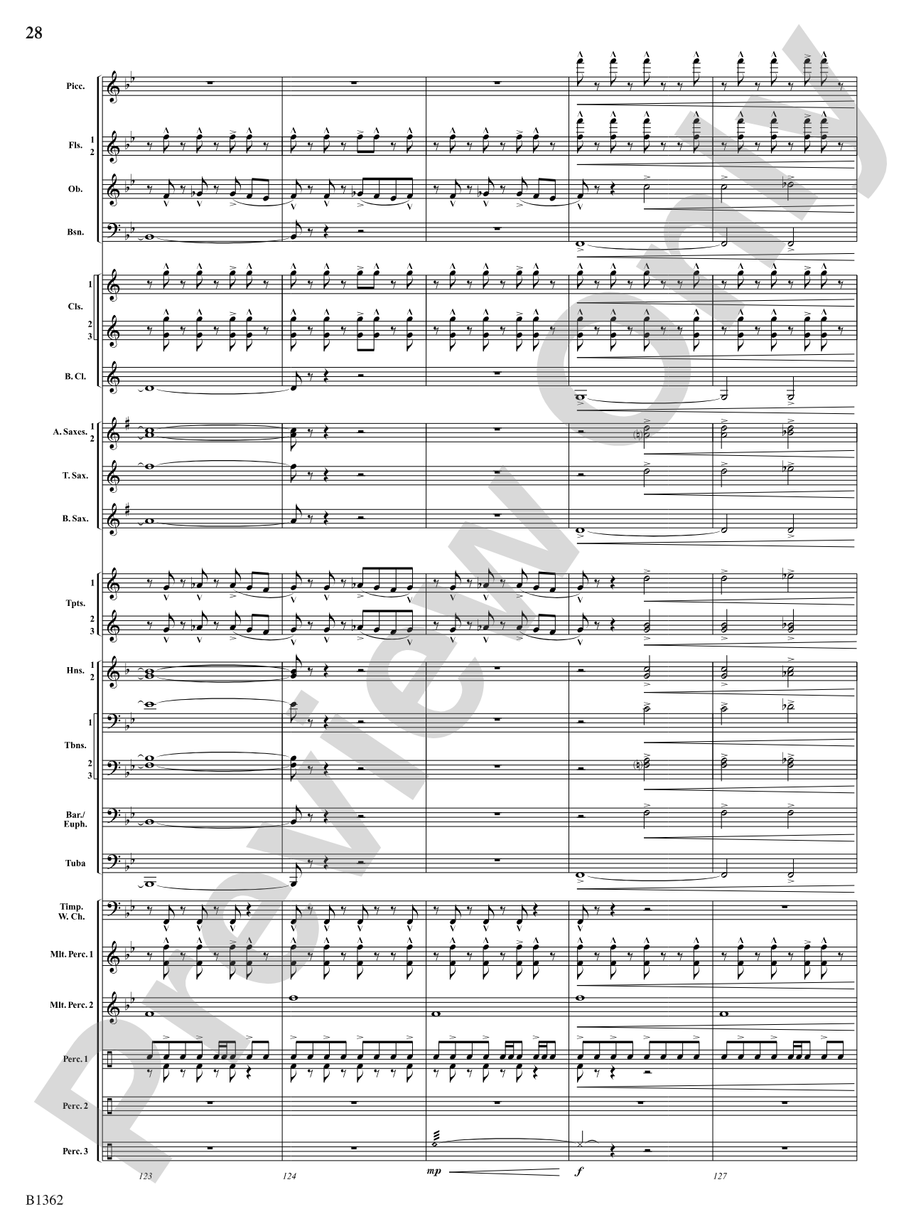 Rituals: Concert Band Conductor Score & Parts