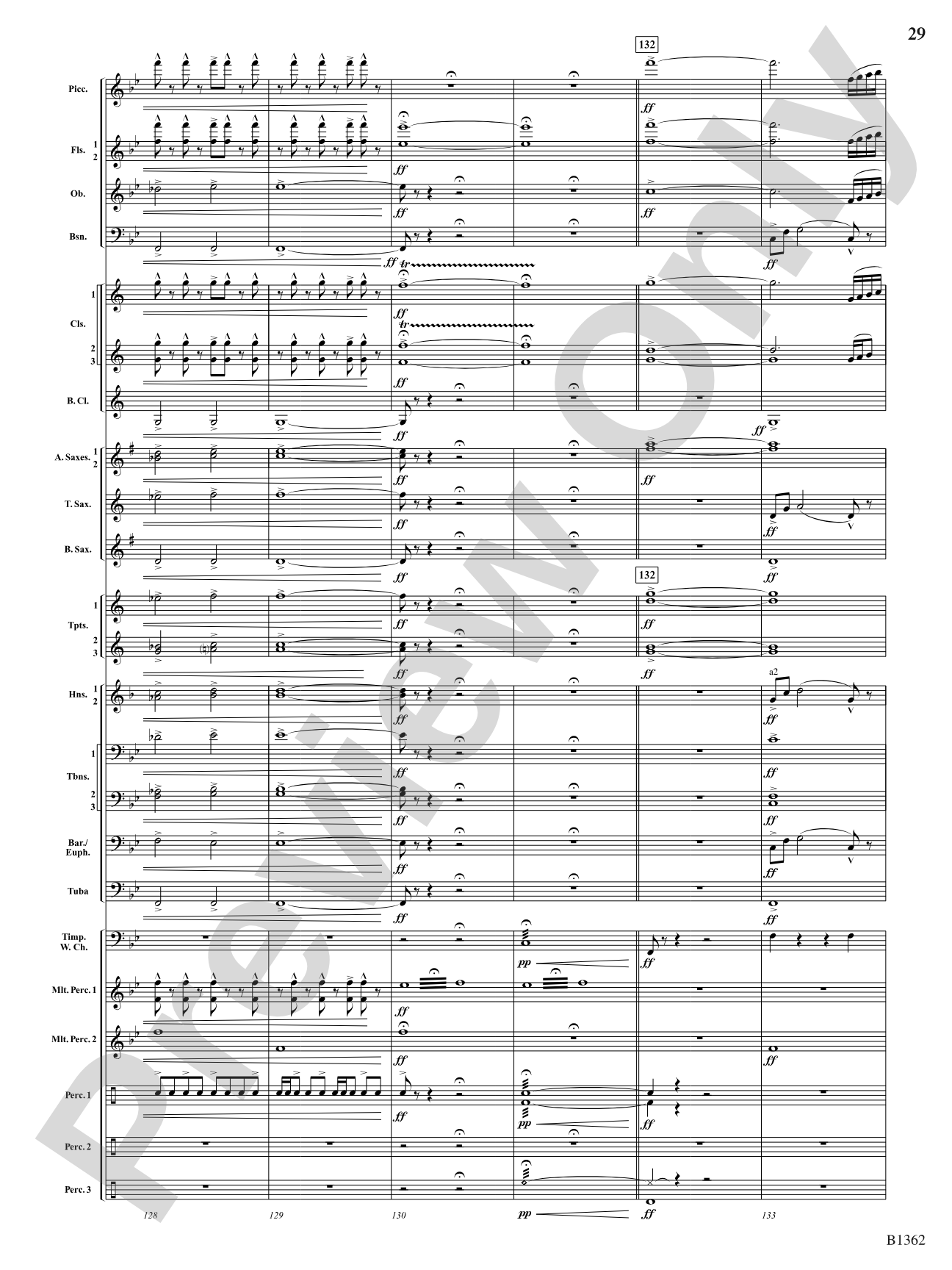 Rituals: Concert Band Conductor Score & Parts