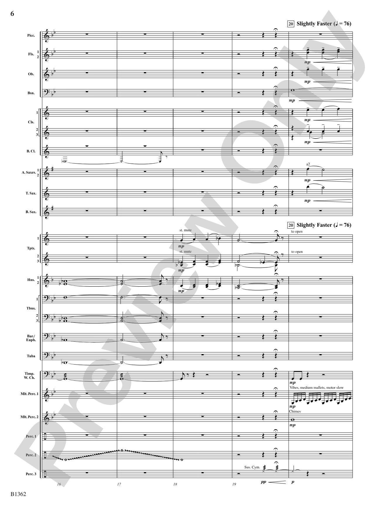 Rituals: Concert Band Conductor Score & Parts